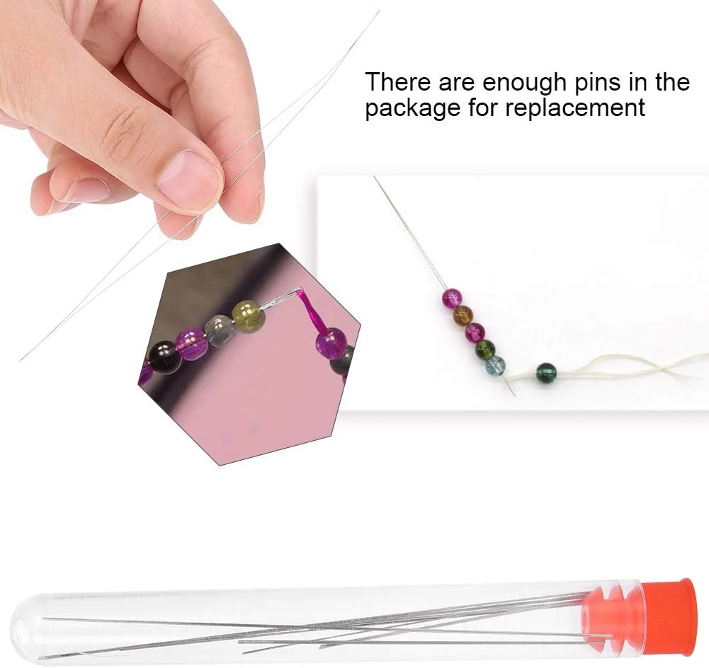 سوزن مهره ریز، نخ گلدوزی راحت، مهره های نخ دار، خیاطی، اندازه های مختلف نخ، ابزار گلدوزی، پیش فرض