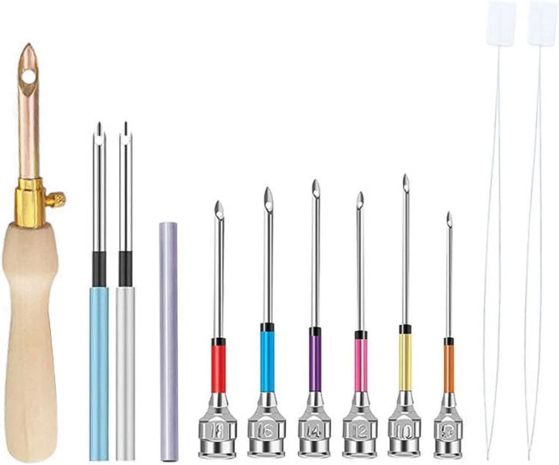 ست سوزن پانچ ناموو 12 عددی، ست ابزار سوزن گلدوزی، ابزار بافندگی دستی DIY برای گلدوزی خیاطی DIY ست سوزن پانچ ناموو 12 عددی، ست ابزار سوزن گلدوزی، ابزار بافندگی دستی DIY برای گلدوزی خیاطی DIY