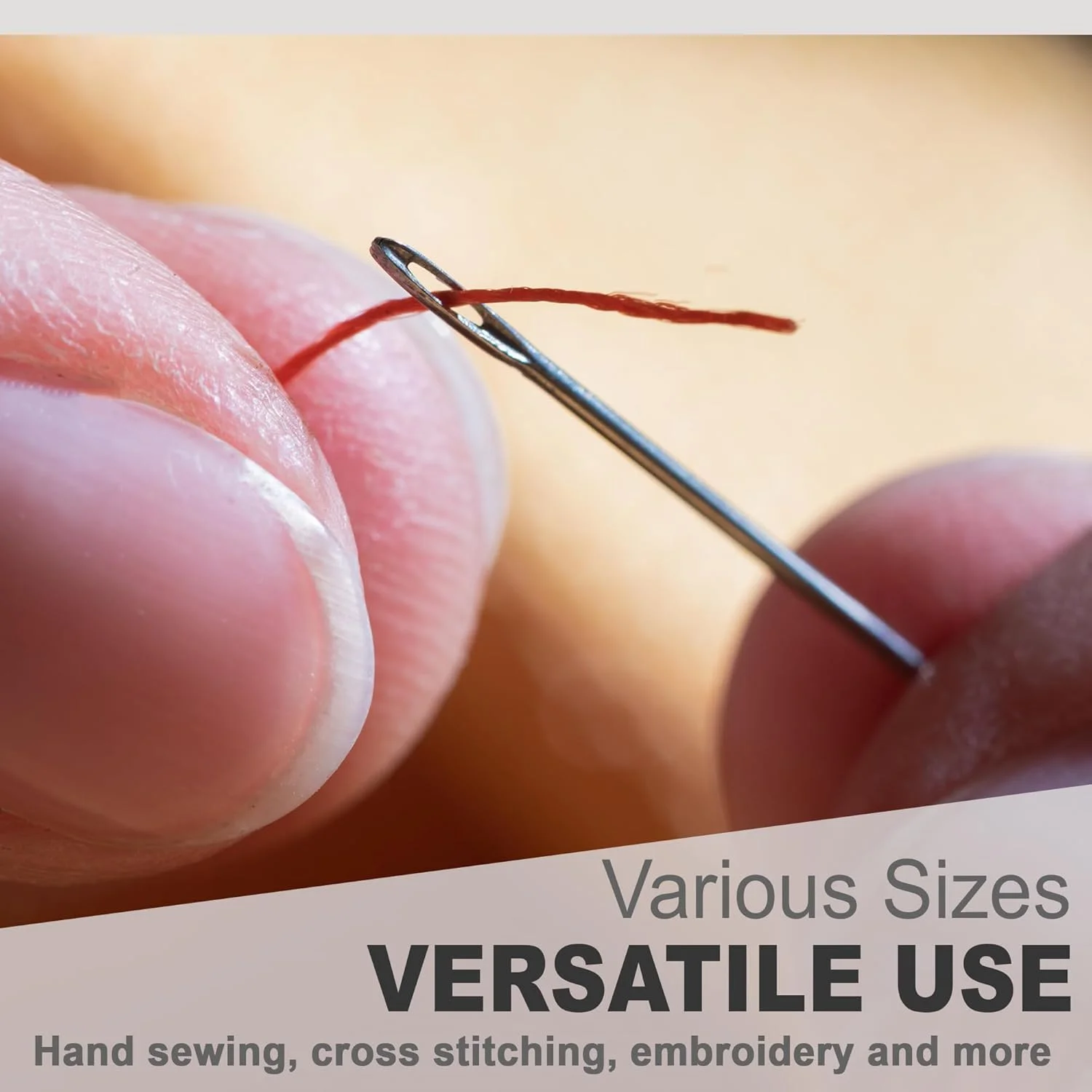 سوزن خیاطی نوویس با نوک تیز، 4 سایز مختلف چشمی - سوزن های بخیه، خیاطی دستی، گلدوزی، کوک ضربدری، شنل 1.97 اینچ، 1.85 اینچ، 1.65 اینچ، 1.46 اینچ (100 عدد) سوزن خیاطی نوویس با نوک تیز، 4 سایز مختلف چشمی - سوزن های بخیه، خیاطی دستی، گلدوزی، کوک ضربدری، شنل 1.97 اینچ، 1.85 اینچ، 1.65 اینچ، 1.46 اینچ (100 عدد)