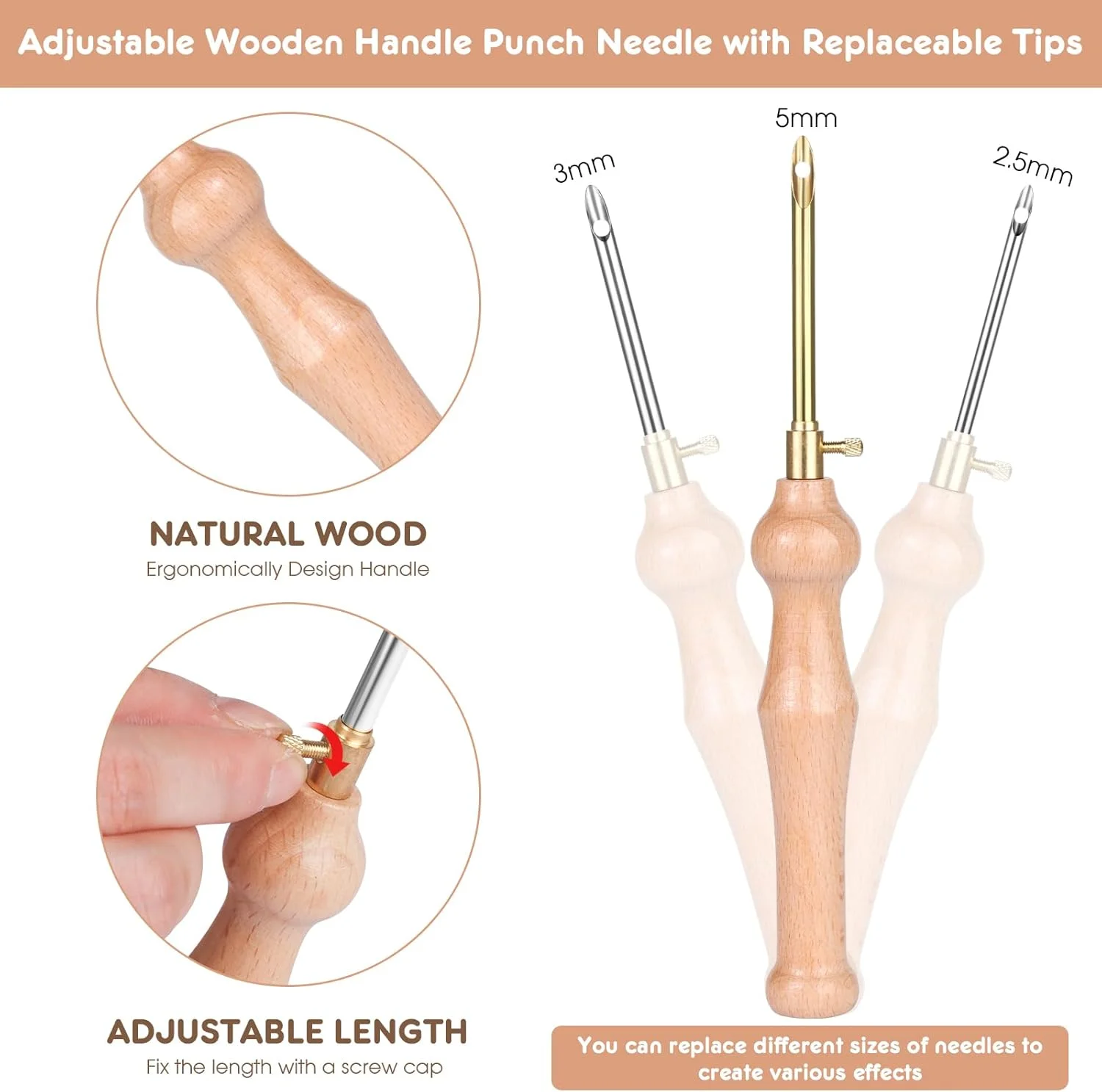 ست سوزن پانچ 21 تکه MSDADA، ابزار سوزن پانچ قابل تنظیم، ست قلم گلدوزی دسته چوبی، حلقه ها، پارچه سوزن پانچ، ست سوزن پانچ برای مبتدیان بزرگسال، دکوراسیون و هدایای عالی (آبی) ست سوزن پانچ 21 تکه MSDADA، ابزار سوزن پانچ قابل تنظیم، ست قلم گلدوزی دسته چوبی، حلقه ها، پارچه سوزن پانچ، ست سوزن پانچ برای مبتدیان بزرگسال، دکوراسیون و هدایای عالی (آبی)