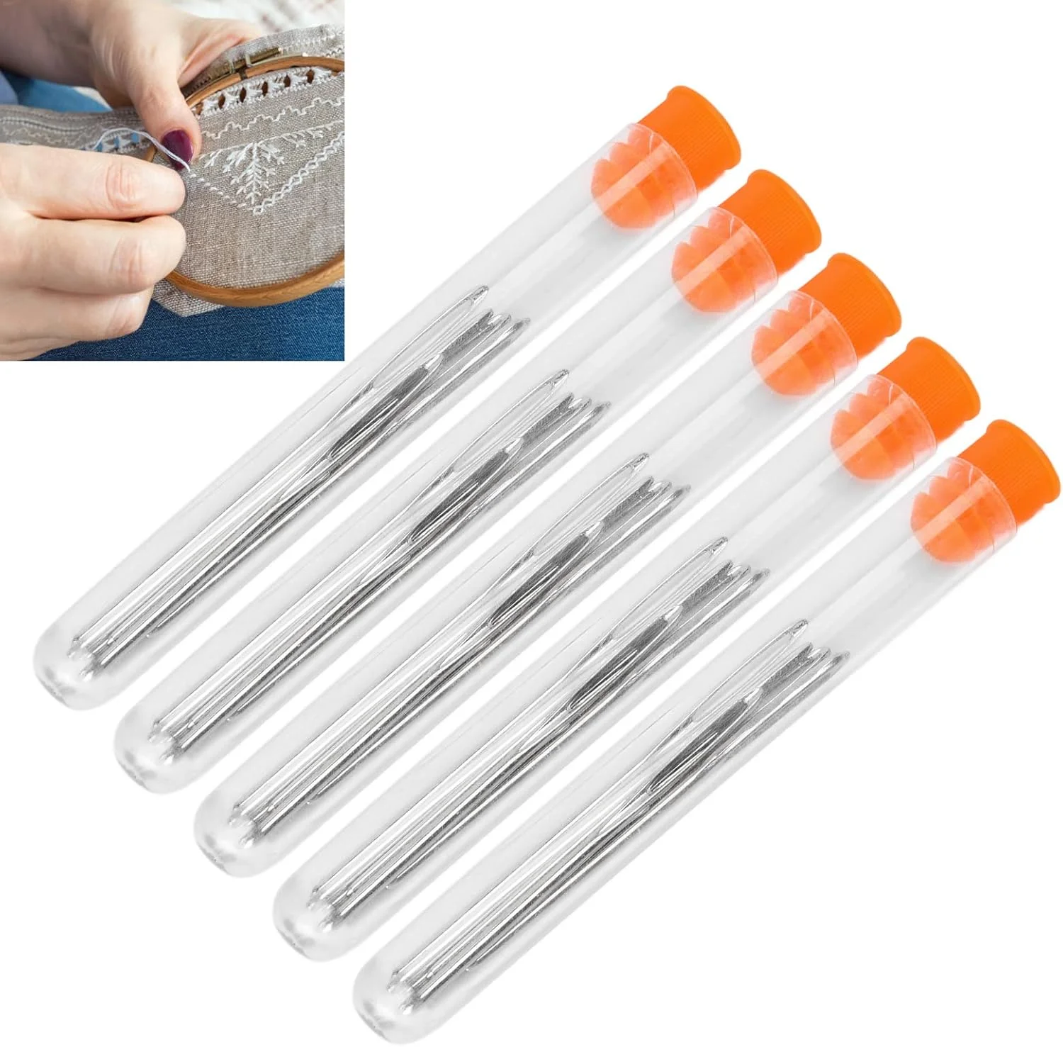 سوزن مییا، سوزن های خیاطی ضد زنگ بدون تغییر شکل برای گلدوزی، خیاطی و بافندگی