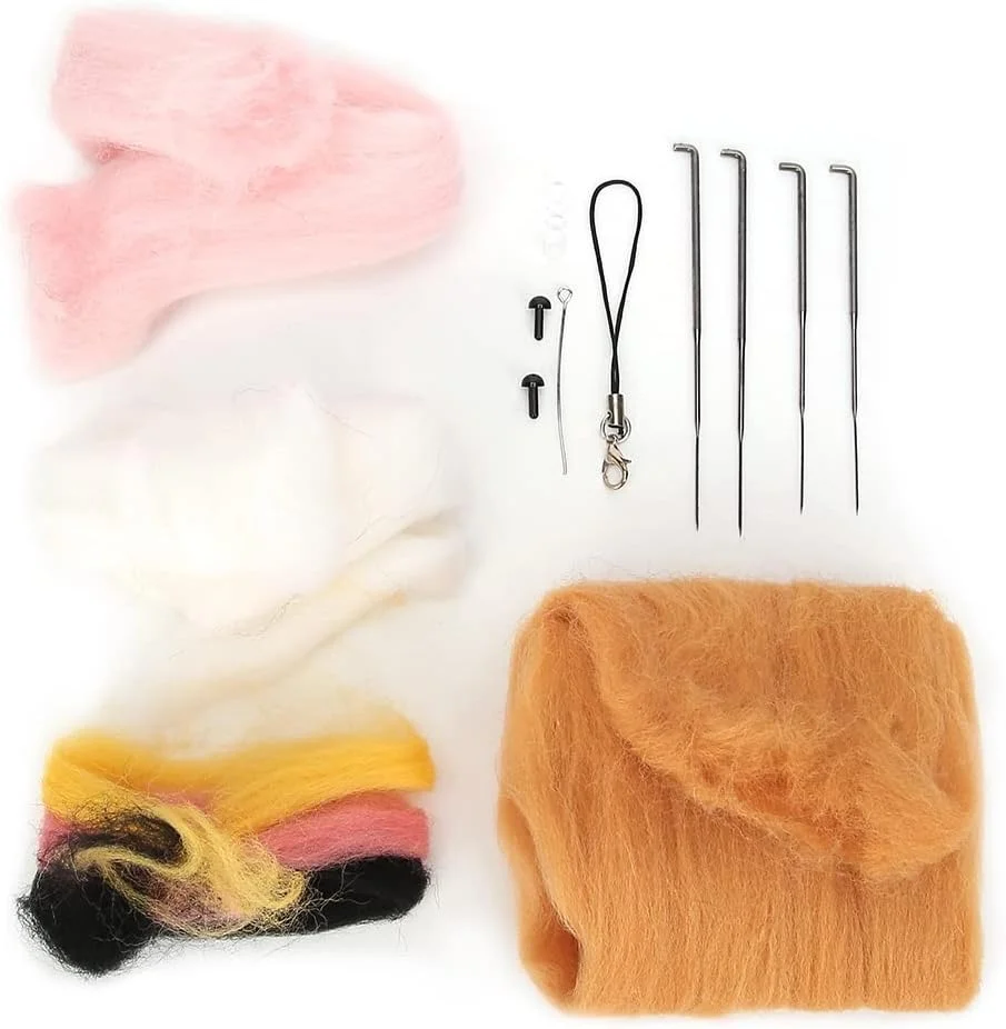 کیف مواد، نمد دوزی دستی فوق العاده زیبا، دکور جشنواره برای خانه کودکان و بزرگسالان (شیبا اینو)