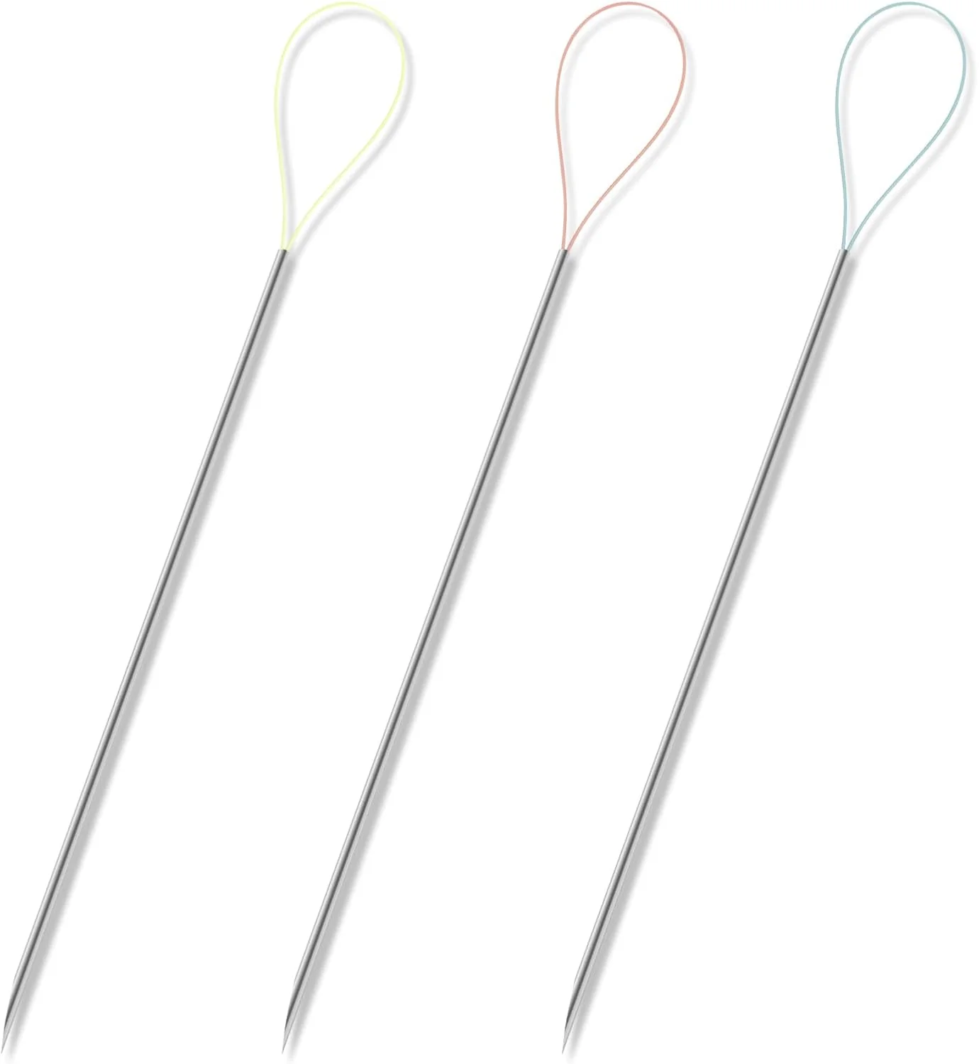 ابزار رفع نخ کش LLOUSSAK، سوزن تعمیر نخ کش عالی شما، ابزار تعمیر نخ کش سوزن جادویی نخ کش برای نیازهای لحاف دوزی دستی (3 عدد)