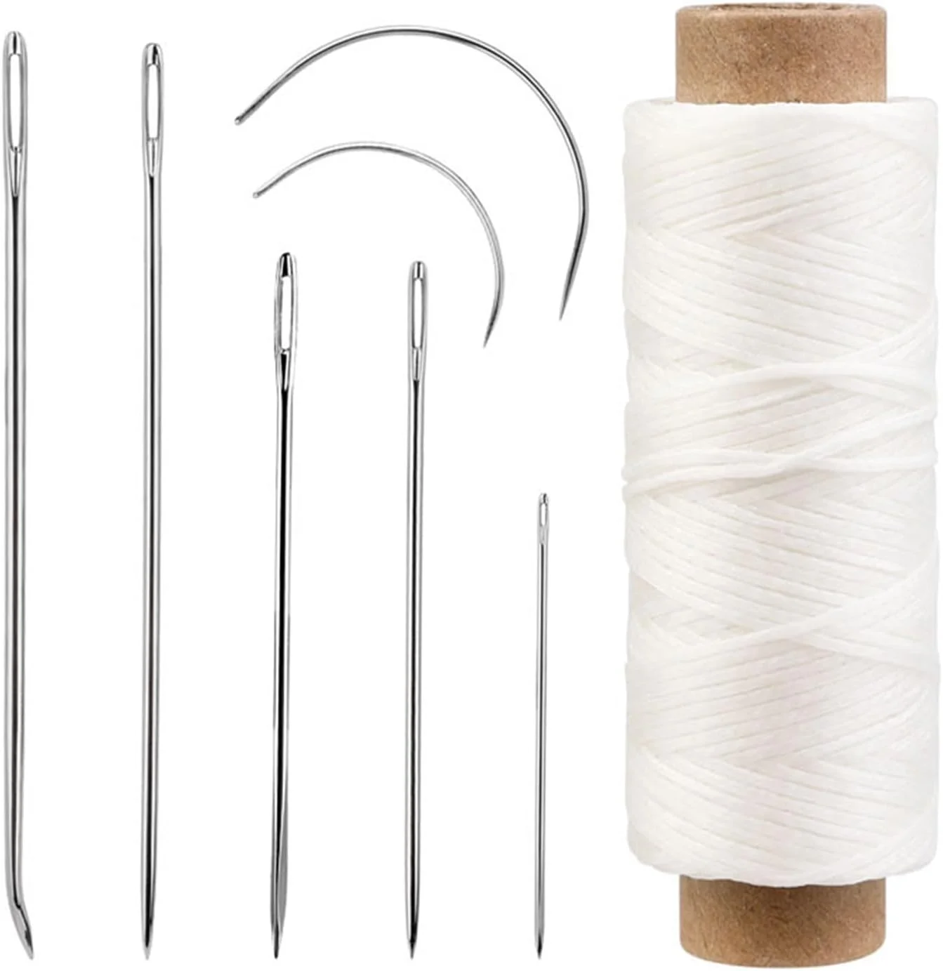 ست سوزن چرمی دوزی 10 عددی، سوزن روکش، سوزن خمیده، سوزن گلدوزی، سوزن چرمی دستی برای صنایع دستی