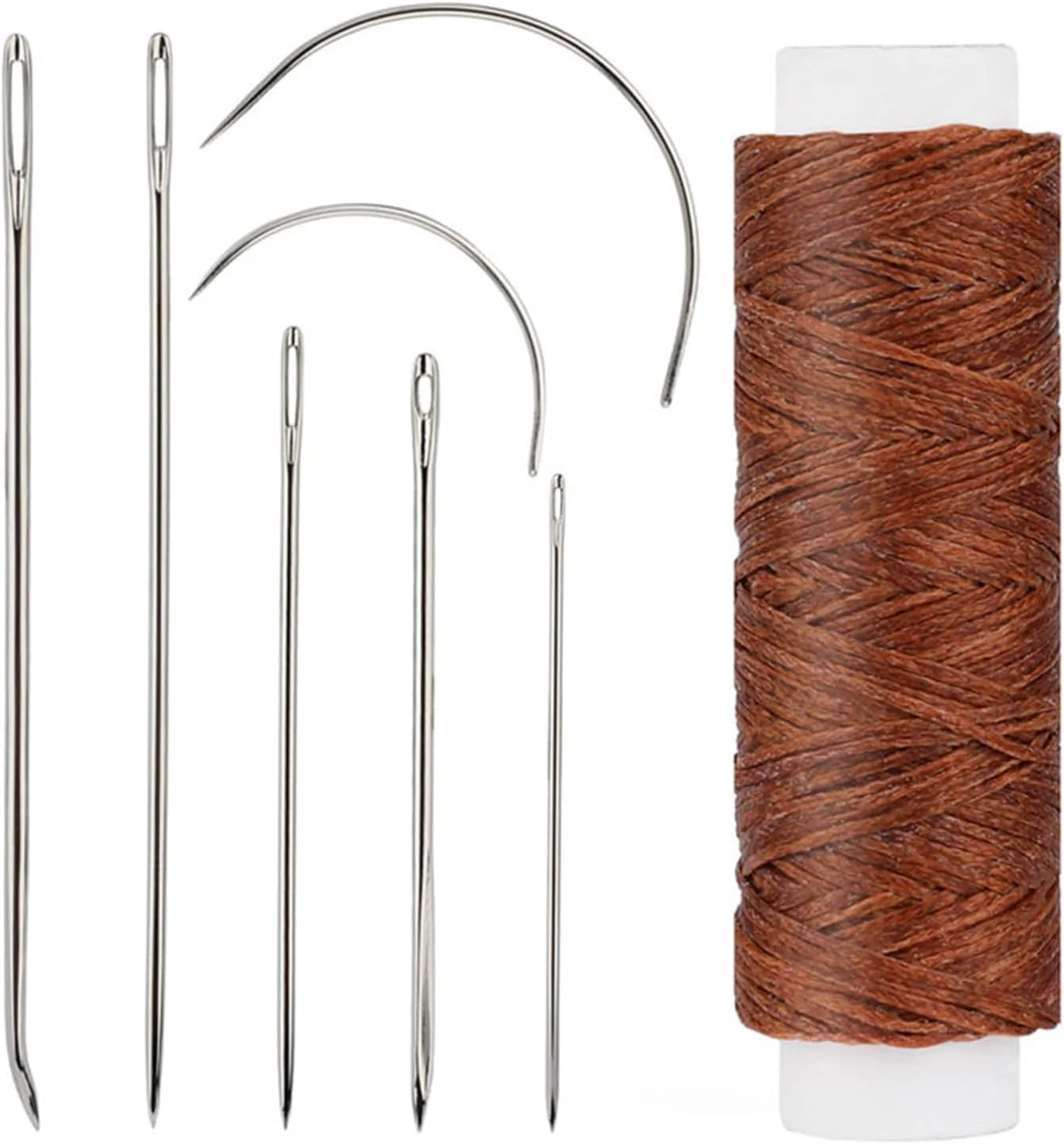 ست سوزن خیاطی چرمی 10 عددی، سوزن روکش، سوزن خمیده، سوزن گلدوزی، سوزن خیاطی دستی چرمی برای صنایع دستی