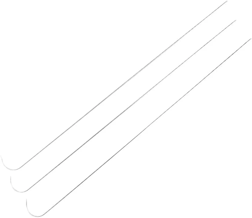 ست 3 عددی سوزن مهره باف استیل Labriciyon، سوزن های نازک مهره، ساخت جواهرات، دوخت مهره های چرخشی منحنی، ابزار سوزن مهره، سوزن های دستی ست 3 عددی سوزن مهره باف استیل Labriciyon، سوزن های نازک مهره، ساخت جواهرات، دوخت مهره های چرخشی منحنی، ابزار سوزن مهره، سوزن های دستی