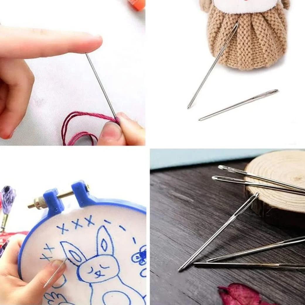 سوزن بافندگی چشم بزرگ، سوزن های بخیه زنی کند، سوزن های خیاطی دستی استیل ضد زنگ به همراه سوزن های بخیه زنی لوله ای، سوزن های چشم بزرگ برای خیاطی 15 عددی سوزن بافندگی چشم بزرگ، سوزن های بخیه زنی کند، سوزن های خیاطی دستی استیل ضد زنگ به همراه سوزن های بخیه زنی لوله ای، سوزن های چشم بزرگ برای خیاطی 15 عددی