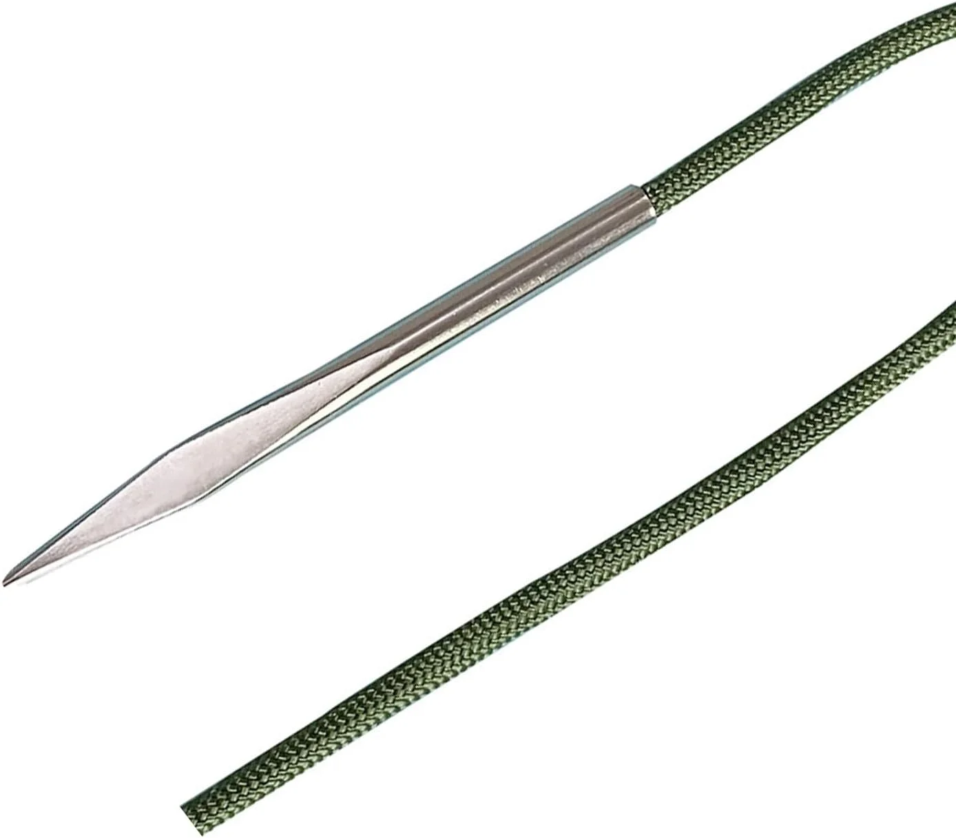کینگسی 7 عددی سوزن طناب چتر نجات، جنس استیل، کیت سوزن پاراکورد، ابزار DIY، کیت بافت دستبند با کیف نگهداری برای ساخت دستبند