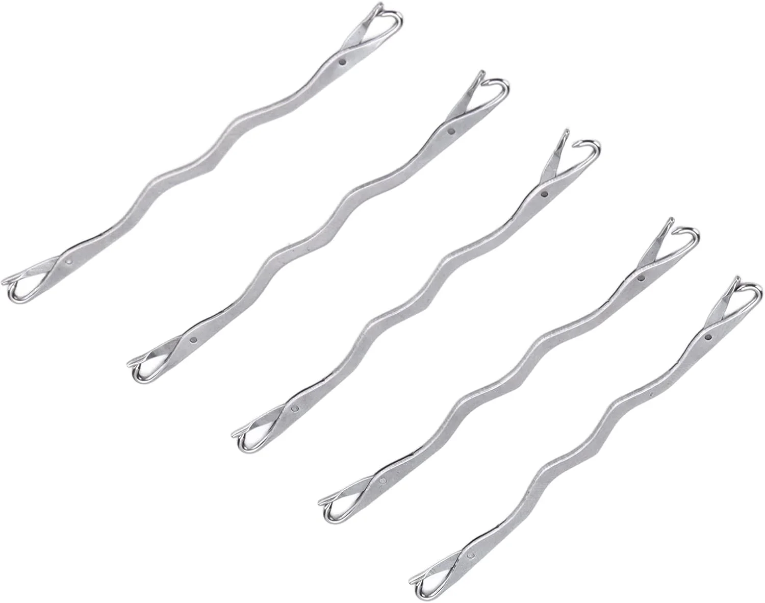 سوزن های تعمیر جرس قلاب بافی دو سر ابزار کیت لوازم جانبی دو سر استیل ضد زنگ 5 عددی لوازم جانبی ماشین خانگی آلیاژ استیل