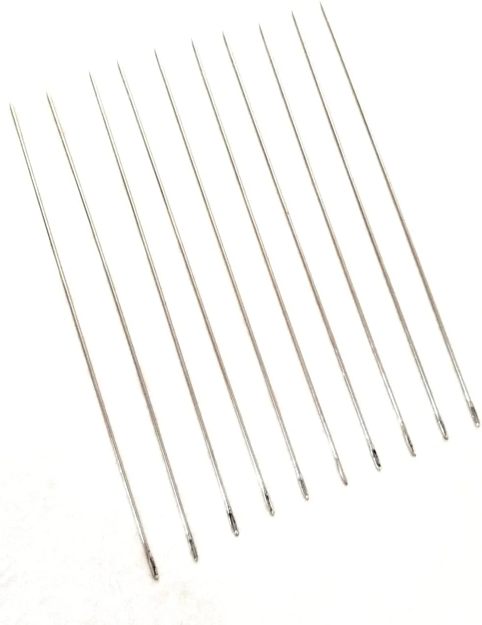 سوزن سایز بزرگ هوک کارت برای ساخت گل آرایی، سوزن چشم بزرگ، طول 15 سانتی متر، 10 عدد سوزن سایز بزرگ هوک کارت برای ساخت گل آرایی، سوزن چشم بزرگ، طول 15 سانتی متر، 10 عدد