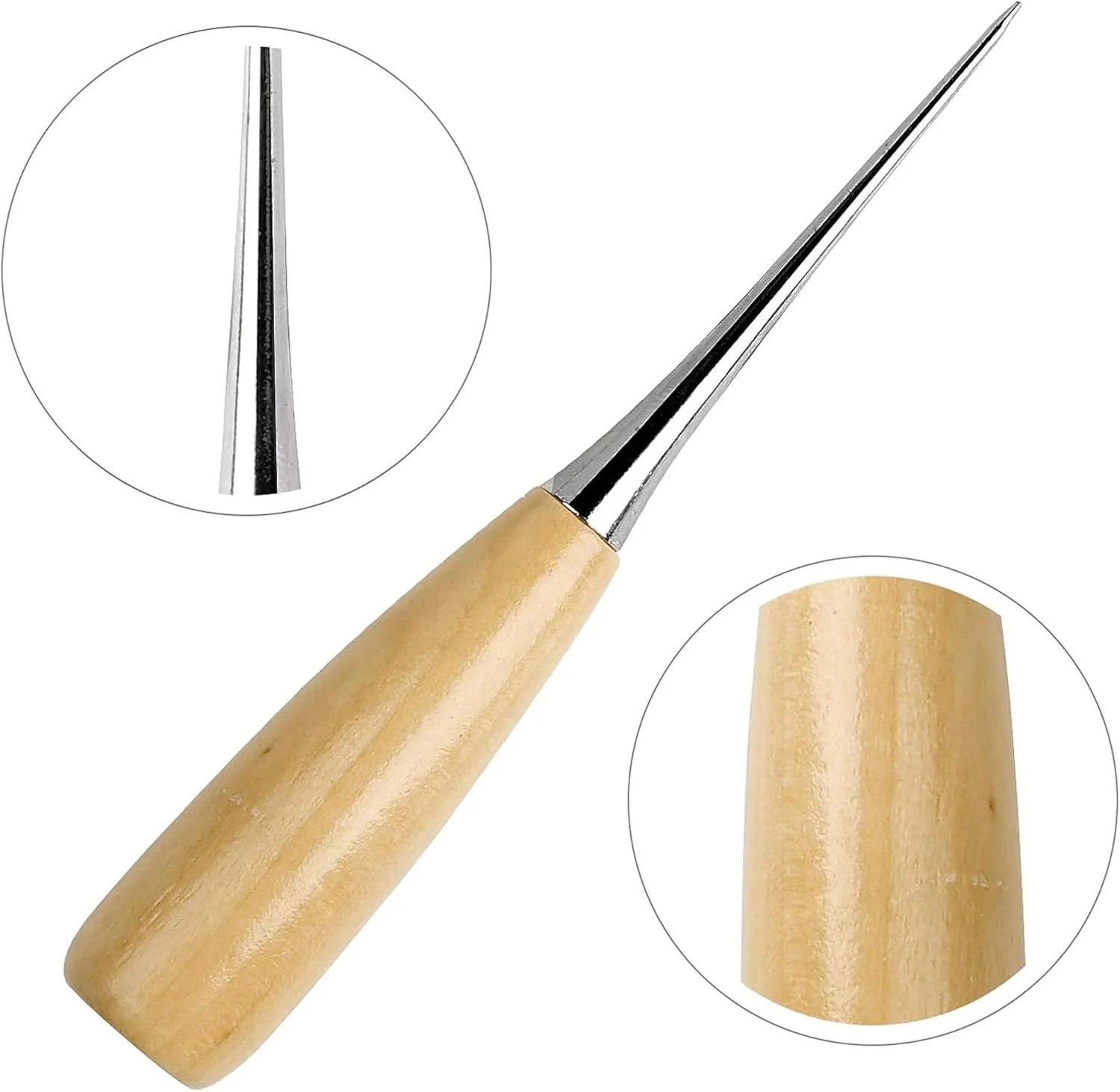 HRLORK ست 11 عددی سوزن های روکش منحنی چرم، کیت های خیاطی چرم دستی با نخ موم زده چرمی، درفش حفاری و انگشتانه برای تعمیر چرم، خیاطی پارچه و صنایع دستی DIY HRLORK ست 11 عددی سوزن های روکش منحنی چرم، کیت های خیاطی چرم دستی با نخ موم زده چرمی، درفش حفاری و انگشتانه برای تعمیر چرم، خیاطی پارچه و صنایع دستی DIY