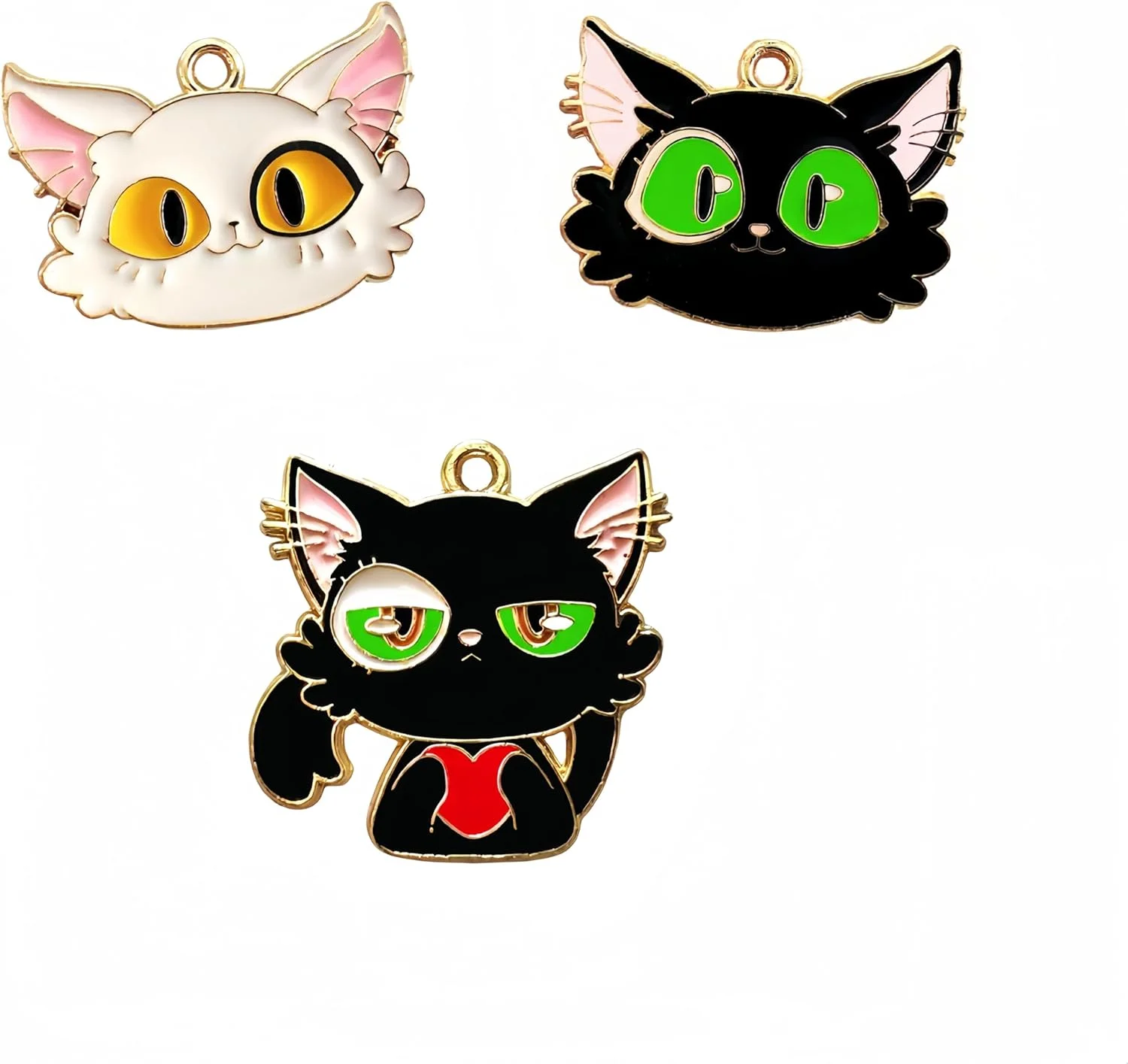 HENYANMHXH نگهدارنده سوزن مغناطیسی بچه گربه (3 عددی) برای گلدوزی، خیاطی، نگهداری سوزن و سنجاق HENYANMHXH نگهدارنده سوزن مغناطیسی بچه گربه (3 عددی) برای گلدوزی، خیاطی، نگهداری سوزن و سنجاق