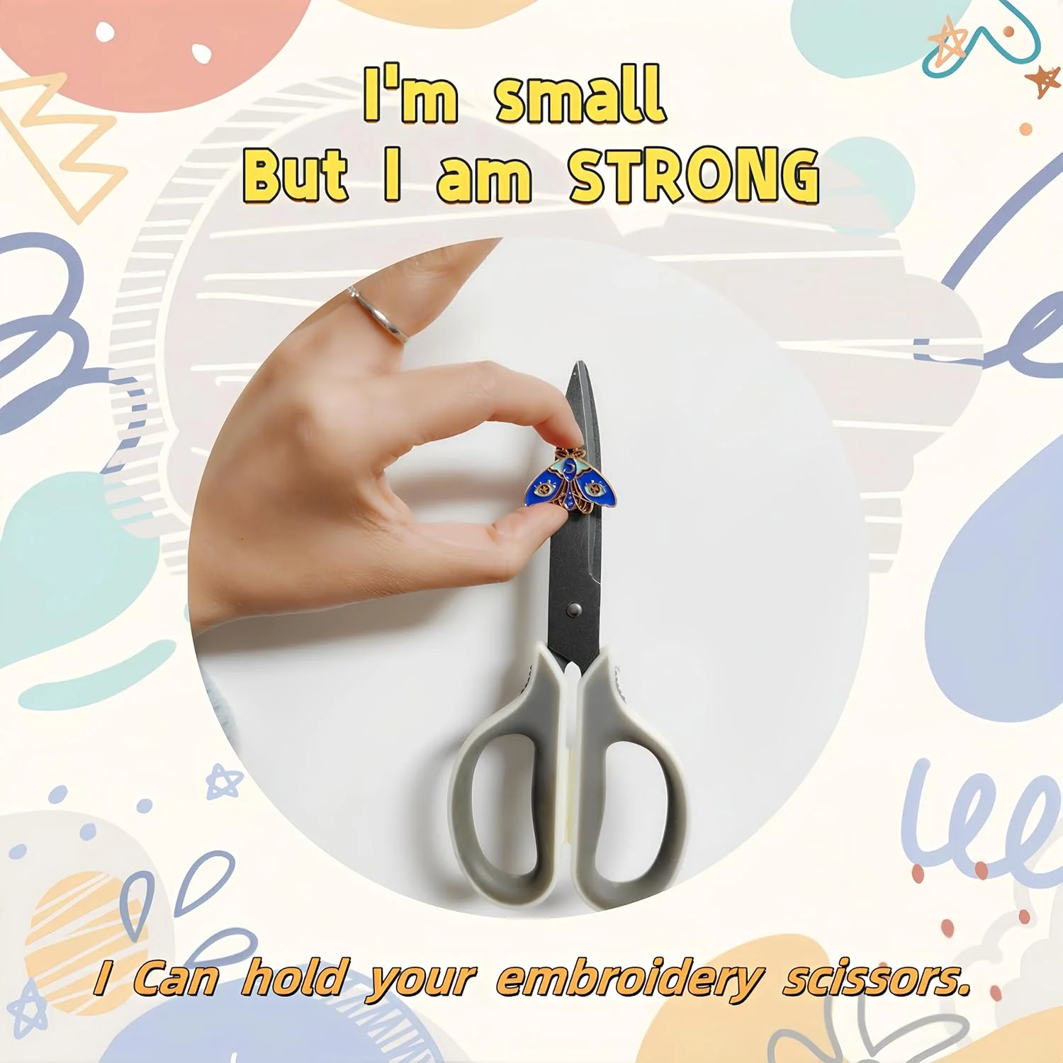 هن یان ام اچ ایکس اچ نگهدارنده سوزن مغناطیسی طرح پروانه (3 عددی) مناسب گلدوزی، خیاطی، نگهداری سوزن و سنجاق هن یان ام اچ ایکس اچ نگهدارنده سوزن مغناطیسی طرح پروانه (3 عددی) مناسب گلدوزی، خیاطی، نگهداری سوزن و سنجاق