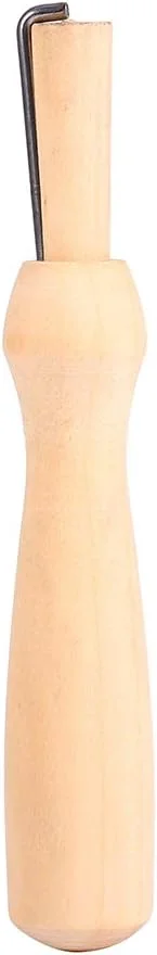 HEEPDD سوزن نمدی، لوازم صنایع دستی نخ نمدی دسته چوبی نگهدارنده ابزار DIY برای ساخت صنایع دستی نمدی