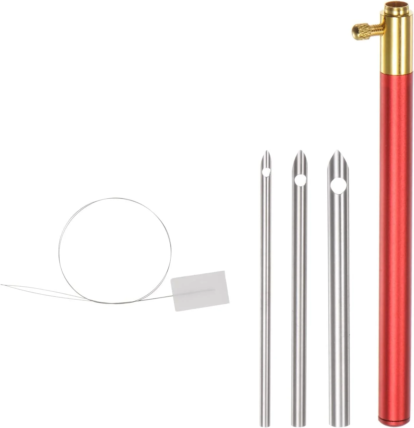 سوزن پانچ دسته قابل تنظیم HARFINGTON با لوله فلزی و ابزارهای بافندگی سوزن پانچ گلدوزی قابل تنظیم برای نخ، کاموا، کاردستی DIY، سوزن دوزی و تکه دوزی (2.5 میلی متر، 3.5 میلی متر، 5 میلی متر) سوزن پانچ دسته قابل تنظیم HARFINGTON با لوله فلزی و ابزارهای بافندگی سوزن پانچ گلدوزی قابل تنظیم برای نخ، کاموا، کاردستی DIY، سوزن دوزی و تکه دوزی (2.5 میلی متر، 3.5 میلی متر، 5 میلی متر)