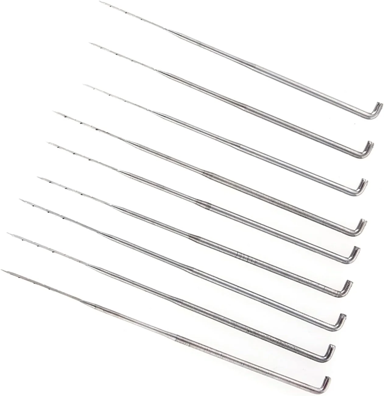 ست سوزن نمد دوزی 45 عددی Haofy، ست ابزار نمد دوزی آلیاژی برای صنایع دستی پشمی، 3 سایز سوزن نوک تیز، خیاطی ضروری خانواده، لوازم کاردستی مبتدی