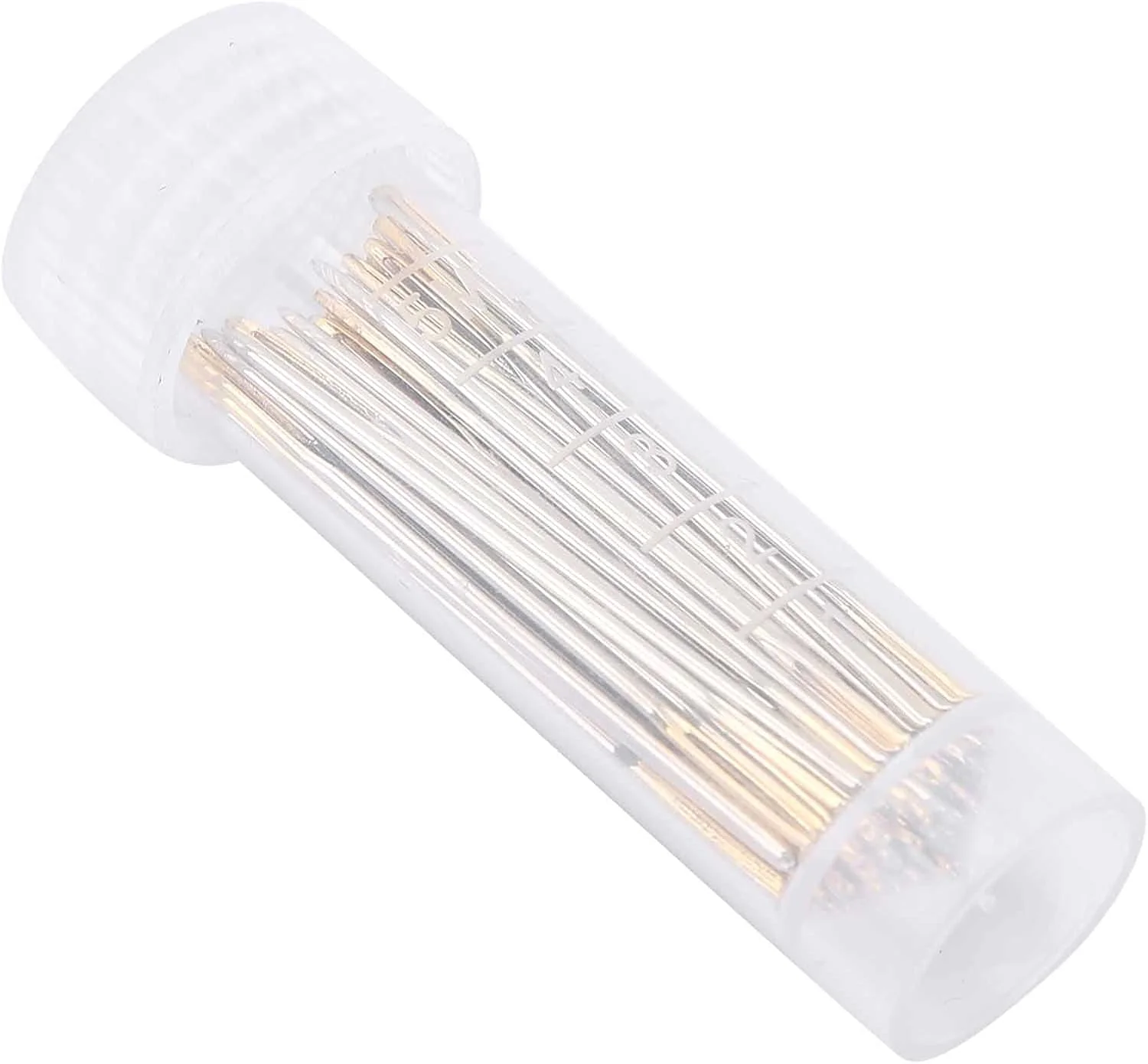 لوازم خیاطی عمومی، سوزن های خیاطی نخ دندان گلدوزی 100 عدد سوزن گلدوزی بخیه متقاطع با جعبه ذخیره سازی گلدوزی بخیه چشم (شماره 22) لوازم خیاطی عمومی، سوزن های خیاطی نخ دندان گلدوزی 100 عدد سوزن گلدوزی بخیه متقاطع با جعبه ذخیره سازی گلدوزی بخیه چشم (شماره 22)