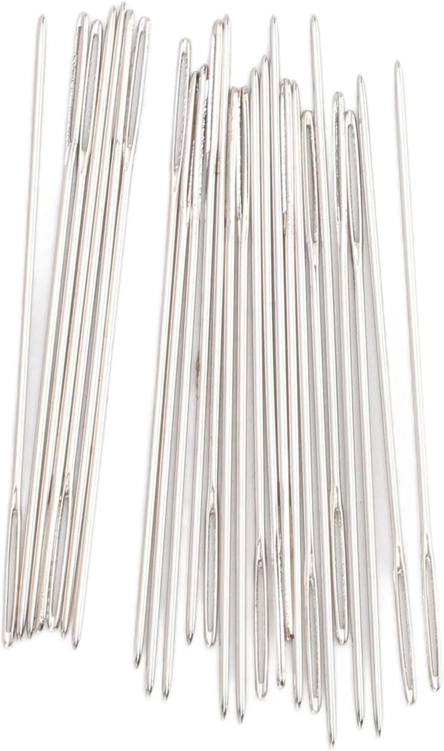 سوزن های خیاطی چشم بزرگ جنریک، بسته 25 عددی سوزن های چشم بزرگ قابل حمل و براق برای استفاده روزانه (شماره 28) سوزن های خیاطی چشم بزرگ جنریک، بسته 25 عددی سوزن های چشم بزرگ قابل حمل و براق برای استفاده روزانه (شماره 28)