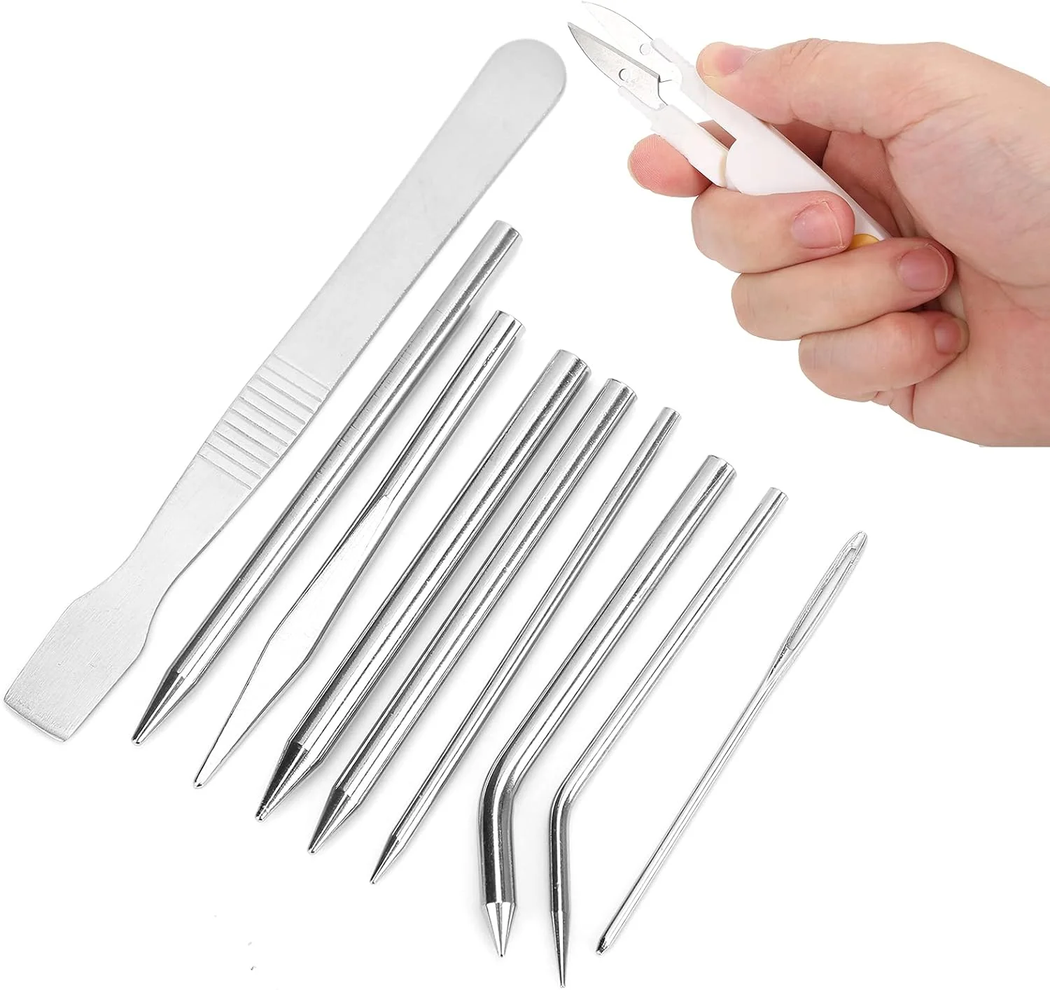 سوزن طناب FURLOU، ابزار طناب پاراکورد رنگی مخلوط با فولاد ضد زنگ با کیفیت بالا برای بافندگی و خیاطی برای کارگران حرفه ای یا علاقه مندان به صنایع دستی سوزن طناب FURLOU، ابزار طناب پاراکورد رنگی مخلوط با فولاد ضد زنگ با کیفیت بالا برای بافندگی و خیاطی برای کارگران حرفه ای یا علاقه مندان به صنایع دستی