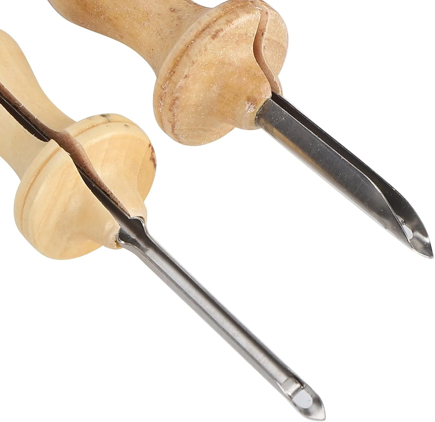 FURLOU سوزن پانچ گلدوزی DIY، کیت سوزن پانچ ابزار صنایع دستی DIY سوزن دوزی 5mm / 4mm برای دوخت تزیینات FURLOU سوزن پانچ گلدوزی DIY، کیت سوزن پانچ ابزار صنایع دستی DIY سوزن دوزی 5mm / 4mm برای دوخت تزیینات