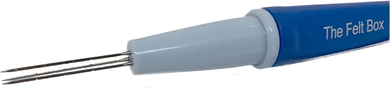 ابزار نمد دوزی جعبه ای چند سوزنه با 3 سوزن ابزار نمد دوزی جعبه ای چند سوزنه با 3 سوزن