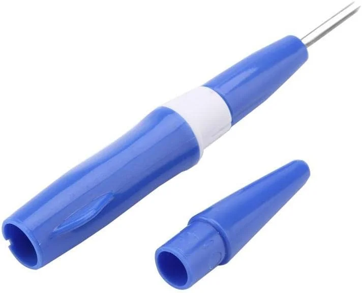 قلم سوزندوزی نمدی با 3 سوزن ظریف، ابزار ست لوازم نمدی پشمی، کاردستی DIY (آبی) قلم سوزندوزی نمدی با 3 سوزن ظریف، ابزار ست لوازم نمدی پشمی، کاردستی DIY (آبی)