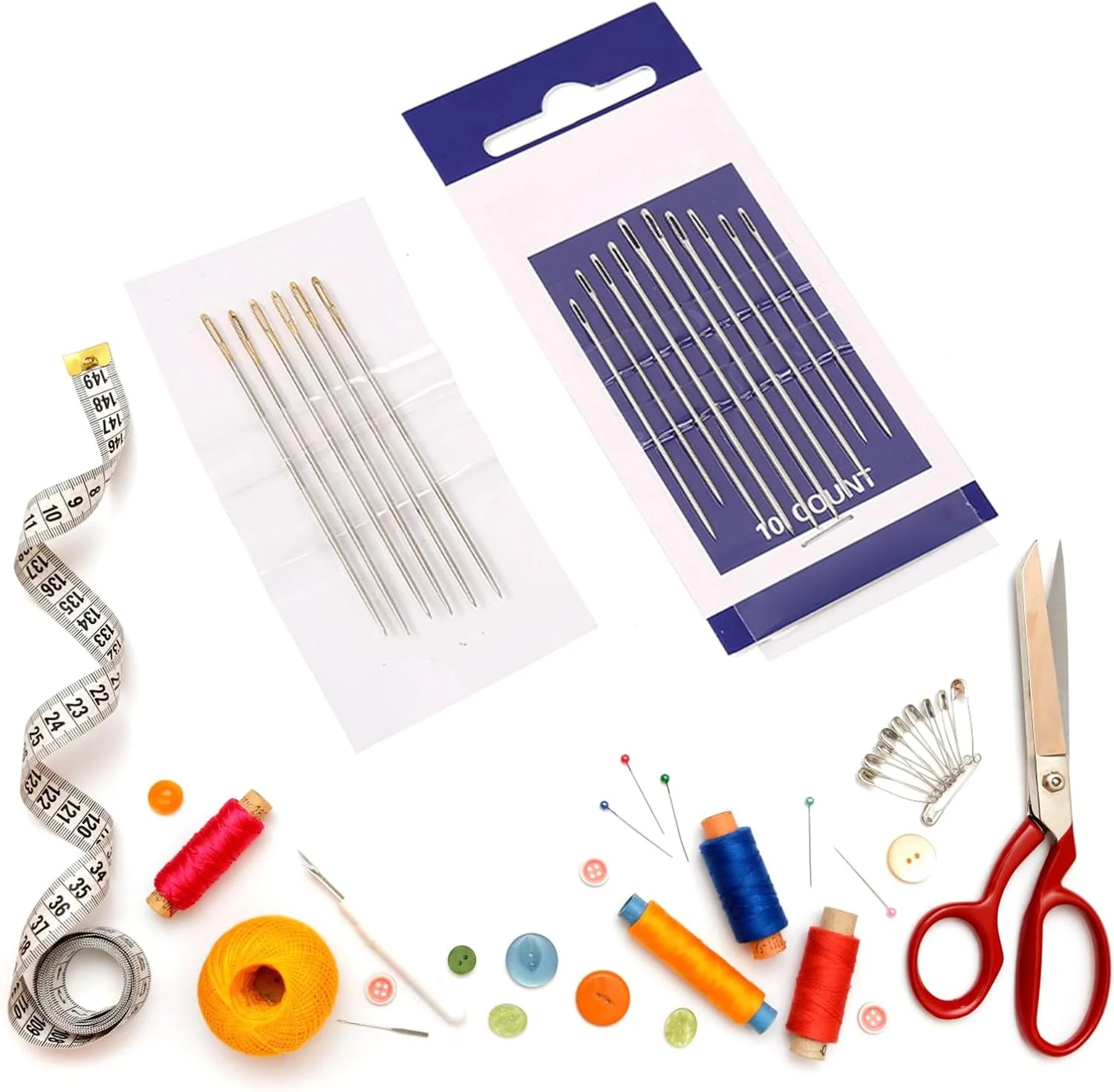 سوزن بزرگ آلیاژی برای نخ کشی آسان و پروژه های هنری نساجی حرفه ای، سوزن آلیاژی برای خیاطی سوزن بزرگ آلیاژی برای نخ کشی آسان و پروژه های هنری نساجی حرفه ای، سوزن آلیاژی برای خیاطی