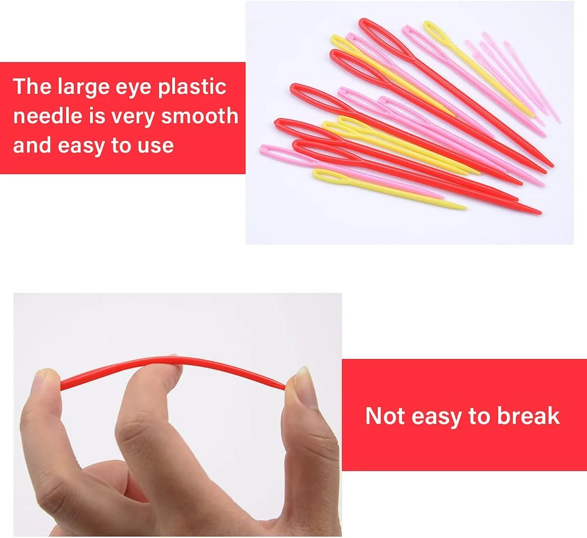 سوزن های پلاستیکی خیاطی چشم بزرگ Fantasyon، 20 عدد، سوزن های چشم بزرگ برای خیاطی 4 سانتی متر / 5.6 سانتی متر / 7 سانتی متر / 9.4 سانتی متر، سوزن های پلاستیکی برای کودکان برای صنایع دستی خیاطی و DIY کودکان سوزن های پلاستیکی خیاطی چشم بزرگ Fantasyon، 20 عدد، سوزن های چشم بزرگ برای خیاطی 4 سانتی متر / 5.6 سانتی متر / 7 سانتی متر / 9.4 سانتی متر، سوزن های پلاستیکی برای کودکان برای صنایع دستی خیاطی و DIY کودکان