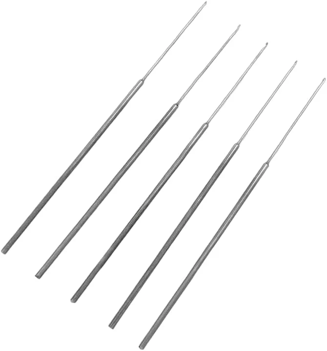 سوزن گلدوزی پینت (0.5 میلی متر) برای مهره دوزی و گلدوزی سیم فرانسوی، (C)