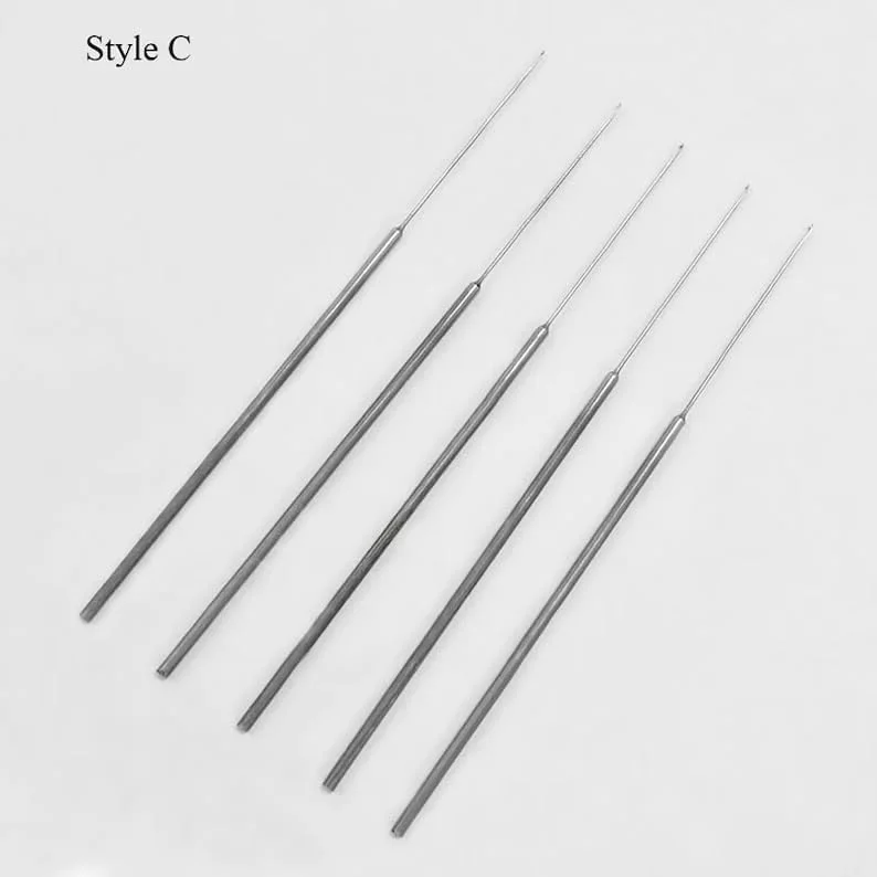 سوزن گلدوزی پینت (0.5 میلی متر) برای مهره دوزی و گلدوزی سیم فرانسوی، (C)