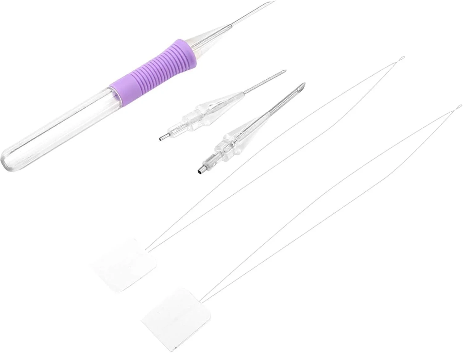 ابزار پانچ سوزنی گلدوزی با قابلیت تعویض، شامل 3 سوزن بخیه، مناسب برای نخ قالی روسی، سوزن پانچ نخ، ابزار بافتنی و خیاطی DIY ابزار پانچ سوزنی گلدوزی با قابلیت تعویض، شامل 3 سوزن بخیه، مناسب برای نخ قالی روسی، سوزن پانچ نخ، ابزار بافتنی و خیاطی DIY