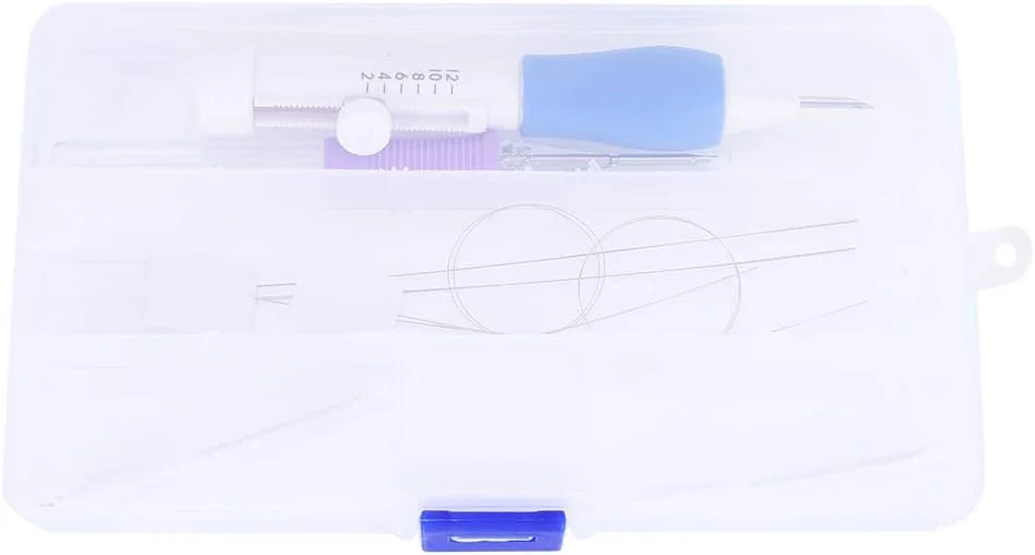 سوزن های پانچ دوزی فولادی، ابزار نخ دوزی، ست پانچ، ابزار دوزی، سوزن بافتنی هنری با دسته برای کاردستی و تزئینات دستی DIY سوزن های پانچ دوزی فولادی، ابزار نخ دوزی، ست پانچ، ابزار دوزی، سوزن بافتنی هنری با دسته برای کاردستی و تزئینات دستی DIY