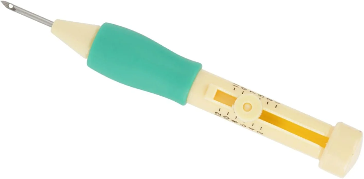 ست سوزن پانچ گلدوزی، سوزن های استیل ضد زنگ، دسته قابل تنظیم، کیت کاردستی DIY با 3 قلم سوزن برای لباس، بالش، روکش لحاف، ملحفه و دوستداران دوخت کیف (#2) ست سوزن پانچ گلدوزی، سوزن های استیل ضد زنگ، دسته قابل تنظیم، کیت کاردستی DIY با 3 قلم سوزن برای لباس، بالش، روکش لحاف، ملحفه و دوستداران دوخت کیف (#2)