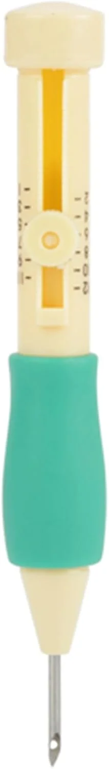 ست سوزن پانچ گلدوزی، سوزن های استیل ضد زنگ ممتاز با دسته راحت برای صنایع دستی DIY و تزئینات پارچه ای [ست سوزن گلدوزی] (#2)