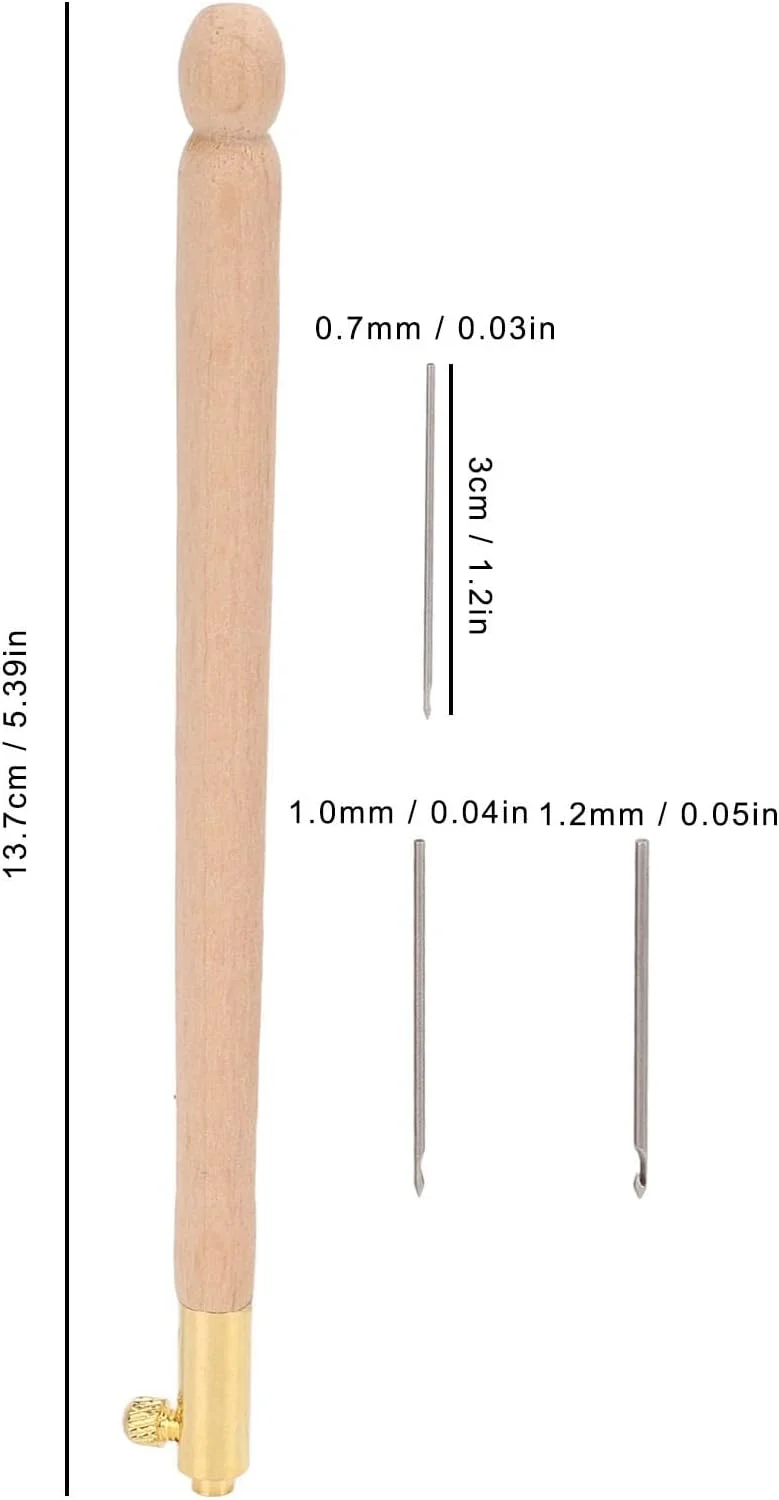 سوزن های گلدوزی، قلاب بافی با طراحی ارگونومیک، تولید DIY، سبک وزن، بادوام با 3 سوزن برای خیاطی و گلدوزی سوزن های گلدوزی، قلاب بافی با طراحی ارگونومیک، تولید DIY، سبک وزن، بادوام با 3 سوزن برای خیاطی و گلدوزی
