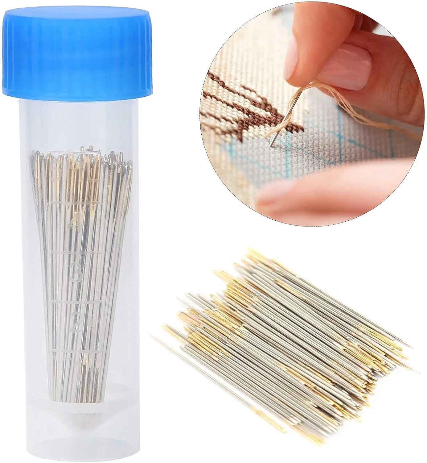 سوزن های گلدوزی، سوزن های خیاطی مناسب برای استفاده حرفه ای، مصارف عمومی، مصارف خانگی، خیاطی و گلدوزی (شماره 26)
