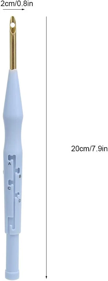 قلم گلدوزی DIY، ابزار خیاطی، لوازم جانبی، بافتنی، ابزار گلدوزی، سوزن بافتنی نخ دست ساز برای خیاطی DIY