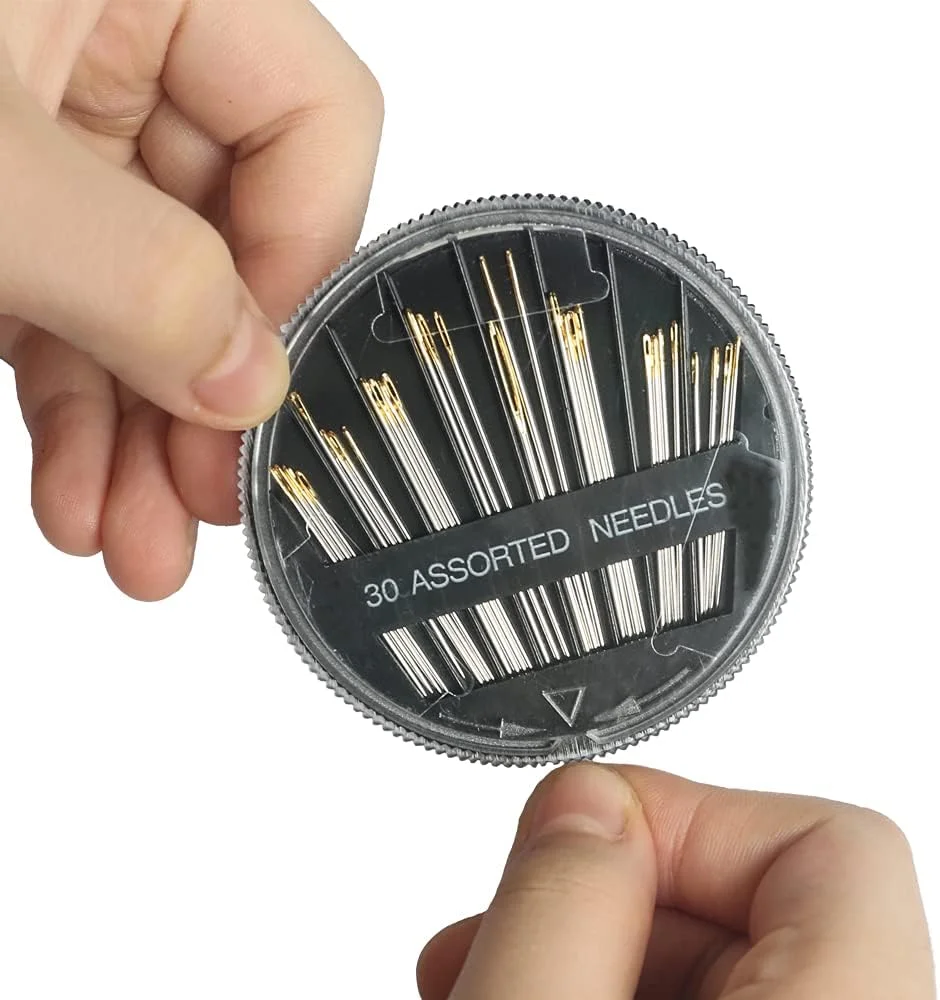 سوزن های خیاطی دستی ممتاز Eketirry، بسته 4 عددی 30 تایی سوزن های متنوع برای تعمیر خیاطی، 6 سایز مختلف سوزن خیاطی با 2 سوزن نخ کن (مشکی، 4) سوزن های خیاطی دستی ممتاز Eketirry، بسته 4 عددی 30 تایی سوزن های متنوع برای تعمیر خیاطی، 6 سایز مختلف سوزن خیاطی با 2 سوزن نخ کن (مشکی، 4)