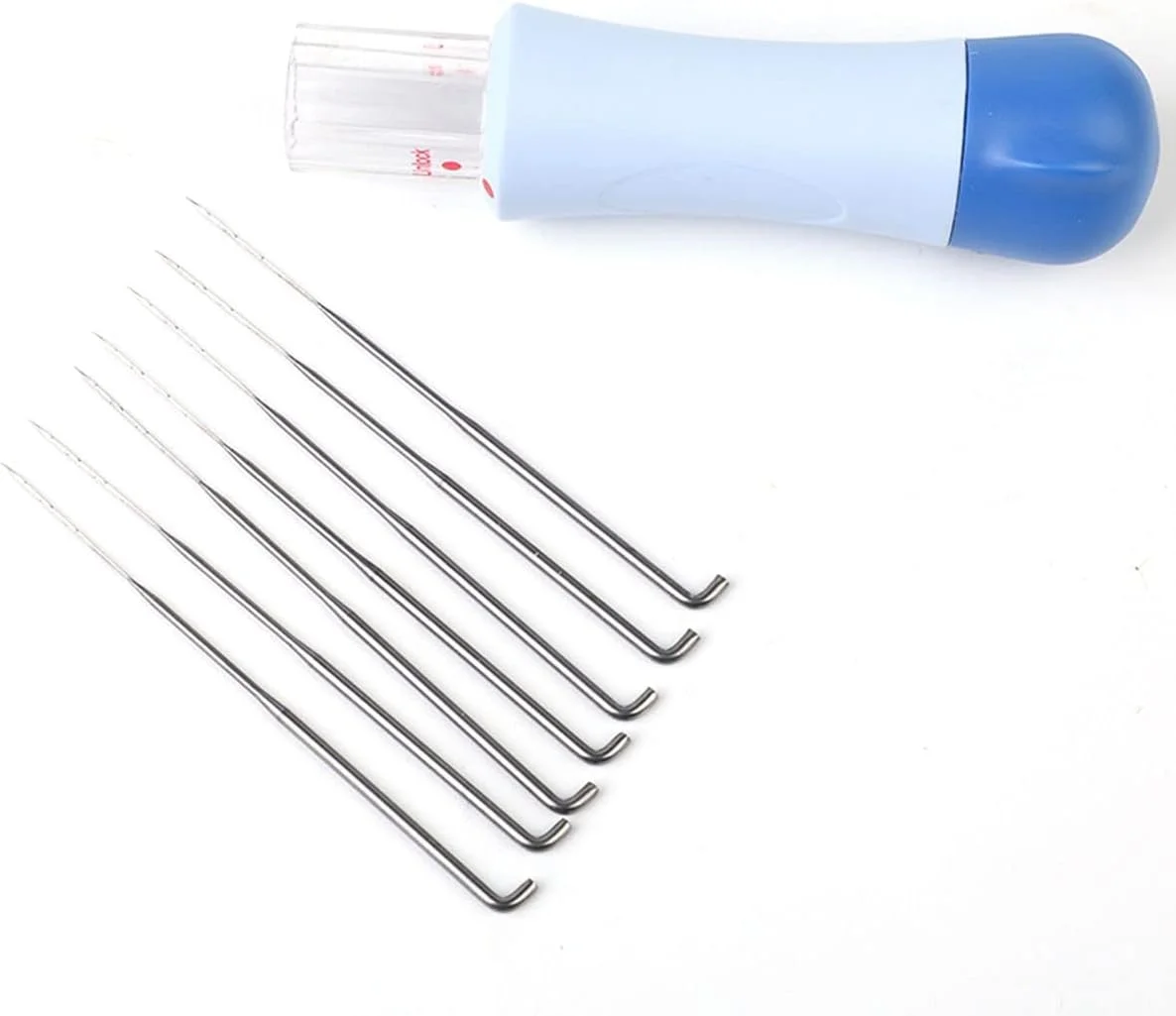 دسته پلاستیکی فلزی بادوام با 3/7 سوزن لوازم جانبی گلدوزی صنایع دستی DIY ابزار پانچ بخیه نمدی پشمی سوزن نمدی (2 عدد) دسته پلاستیکی فلزی بادوام با 3/7 سوزن لوازم جانبی گلدوزی صنایع دستی DIY ابزار پانچ بخیه نمدی پشمی سوزن نمدی (2 عدد)