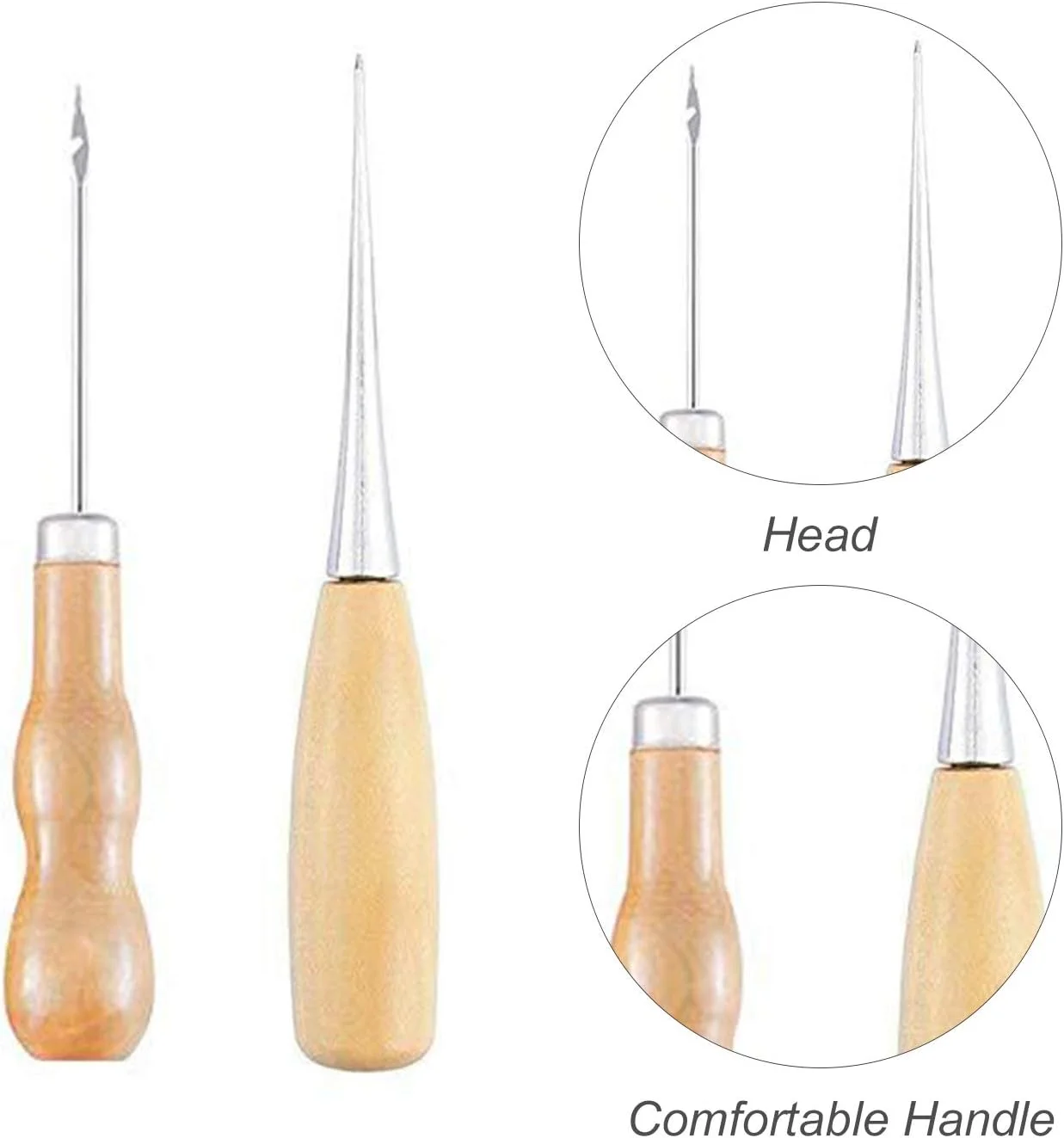 مجموعه 31 عددی ابزار نخ موم زده، لوازم جانبی خیاطی DIY، سوزن های دستی برای پروژه های فرش و بوم