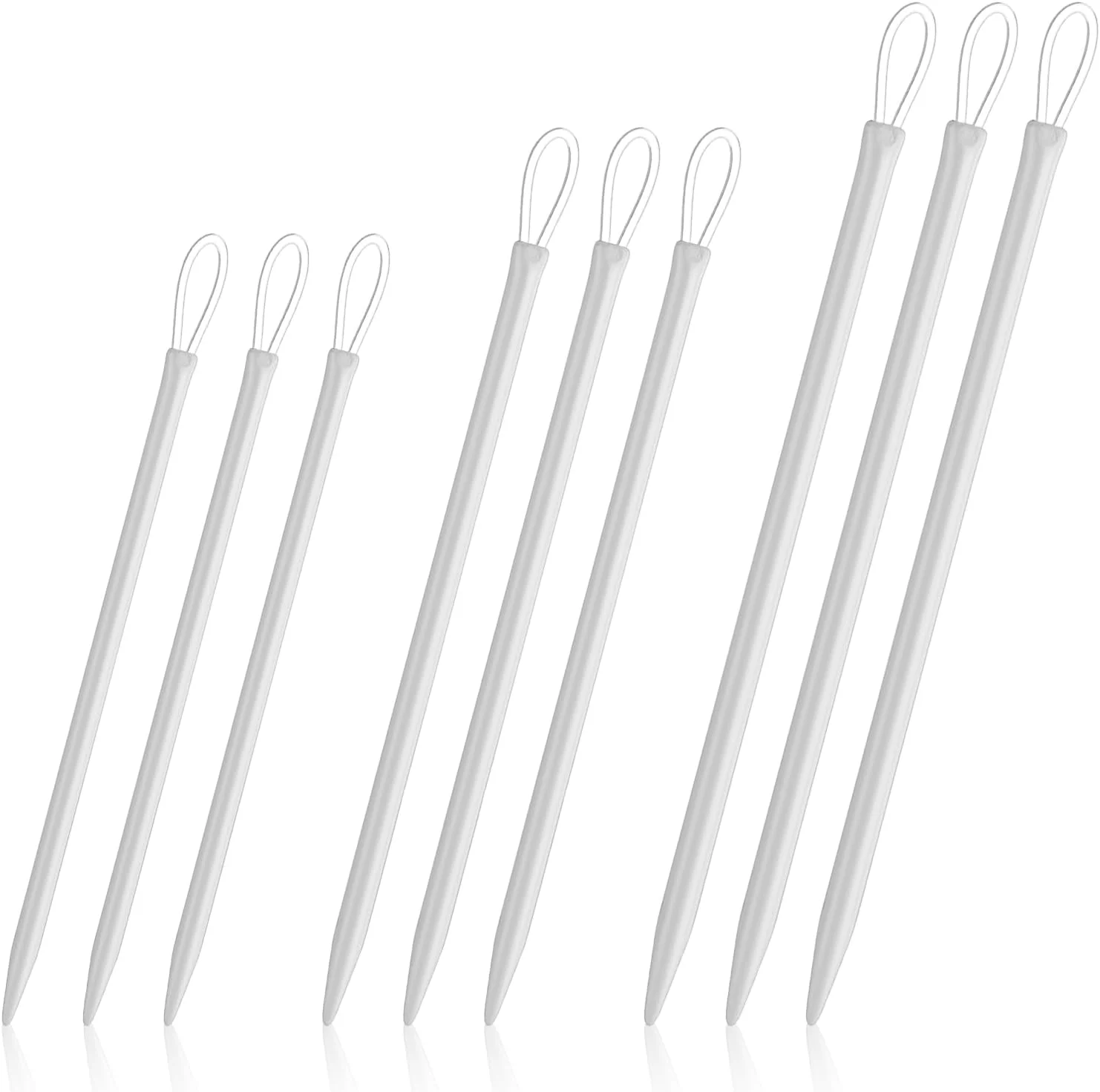 ست ۹ عددی سوزن لحاف دوزی برای پشم، نخ نایلونی، سوزن فرش چشم بزرگ برای بافتنی، ابزار بافت دستی ژاکت، سوزن پشمی برای دوخت لوازم جانبی گلدوزی نخ قلاب بافی ست ۹ عددی سوزن لحاف دوزی برای پشم، نخ نایلونی، سوزن فرش چشم بزرگ برای بافتنی، ابزار بافت دستی ژاکت، سوزن پشمی برای دوخت لوازم جانبی گلدوزی نخ قلاب بافی