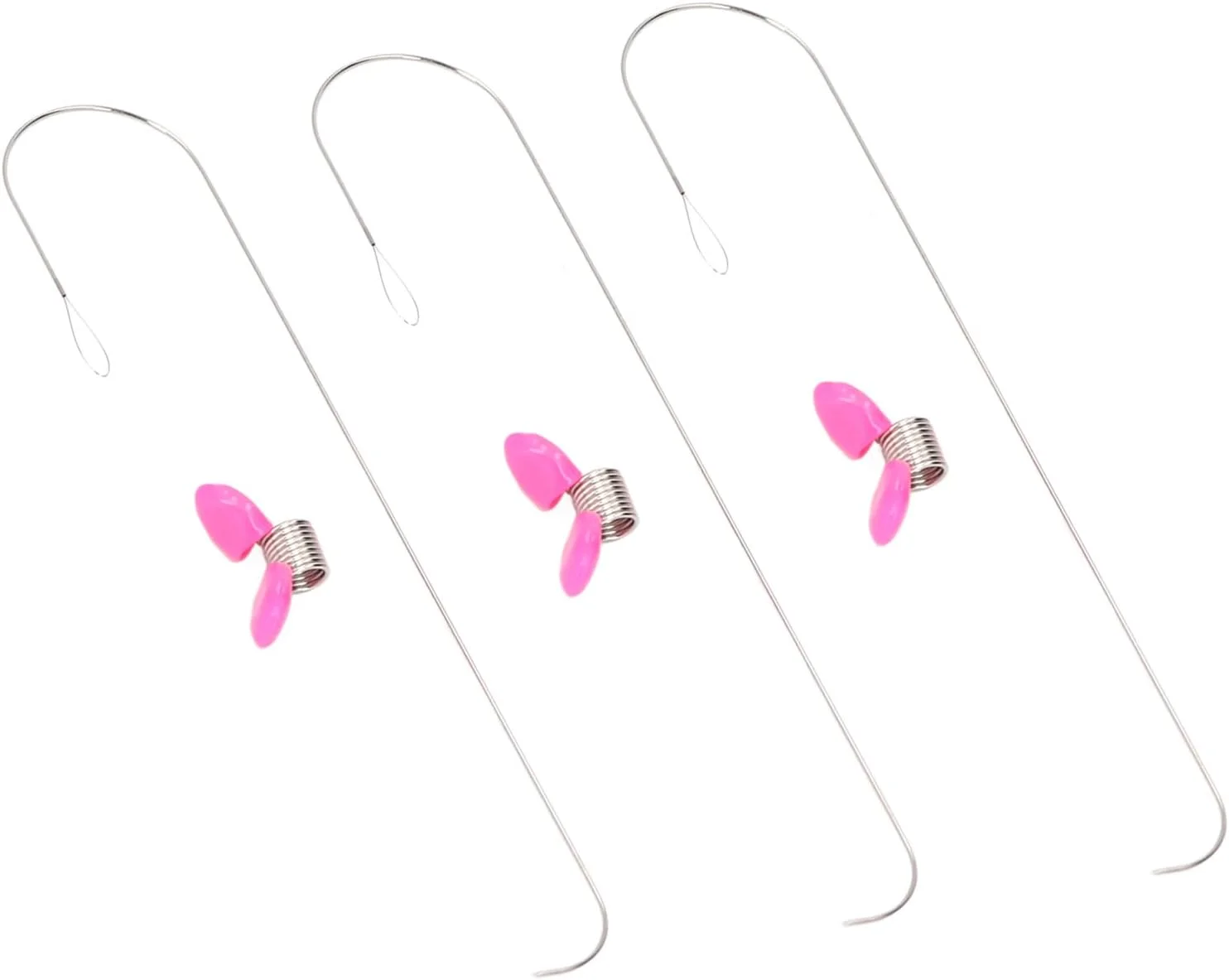 سوزنهای مهرهبافی Tnfeeon، مجموعه سوزنهای مهرهبافی استیل ضد زنگ برای نخکشی سریع با طراحی سوراخ بزرگ، سازگار با مهرههای سرامیکی، شیشهای، فلزی و پلاستیکی سوزنهای مهرهبافی Tnfeeon، مجموعه سوزنهای مهرهبافی استیل ضد زنگ برای نخکشی سریع با طراحی سوراخ بزرگ، سازگار با مهرههای سرامیکی، شیشهای، فلزی و پلاستیکی