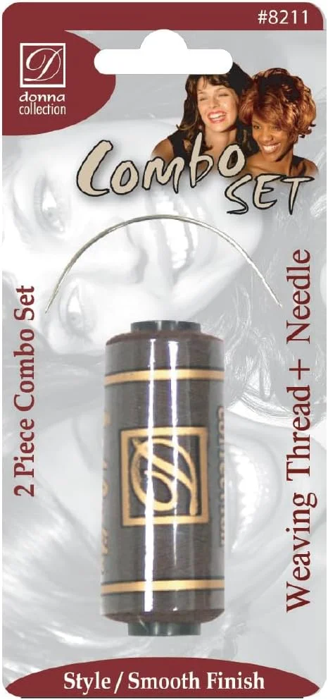 ست نخ بافت و سوزن DONNA، 2 عددی، قهوه ای ست نخ بافت و سوزن DONNA، 2 عددی، قهوه ای