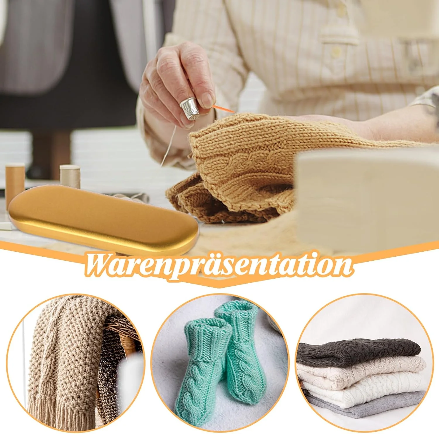 مجموعه سوزن خیاطی داکسیرو، 70 عدد سوزن خیاطی پلاستیکی و 6 عدد سوزن کند، سوزن خیاطی، سوزن بافندگی ایمنی با جعبه نگهداری برای خیاطی DIY، پروژه سوزن صنایع دستی دست ساز