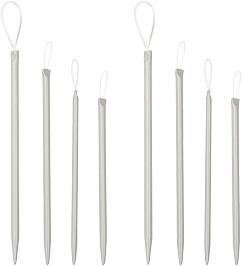 سوزن رفو برای پشم، سوزن های خیاطی با سوراخ بزرگ، سوزن ملیله دوزی، سوزن بافندگی، سوزن های قلاب بافی برای دوختن یا تعمیر پارچه استفاده می شوند.