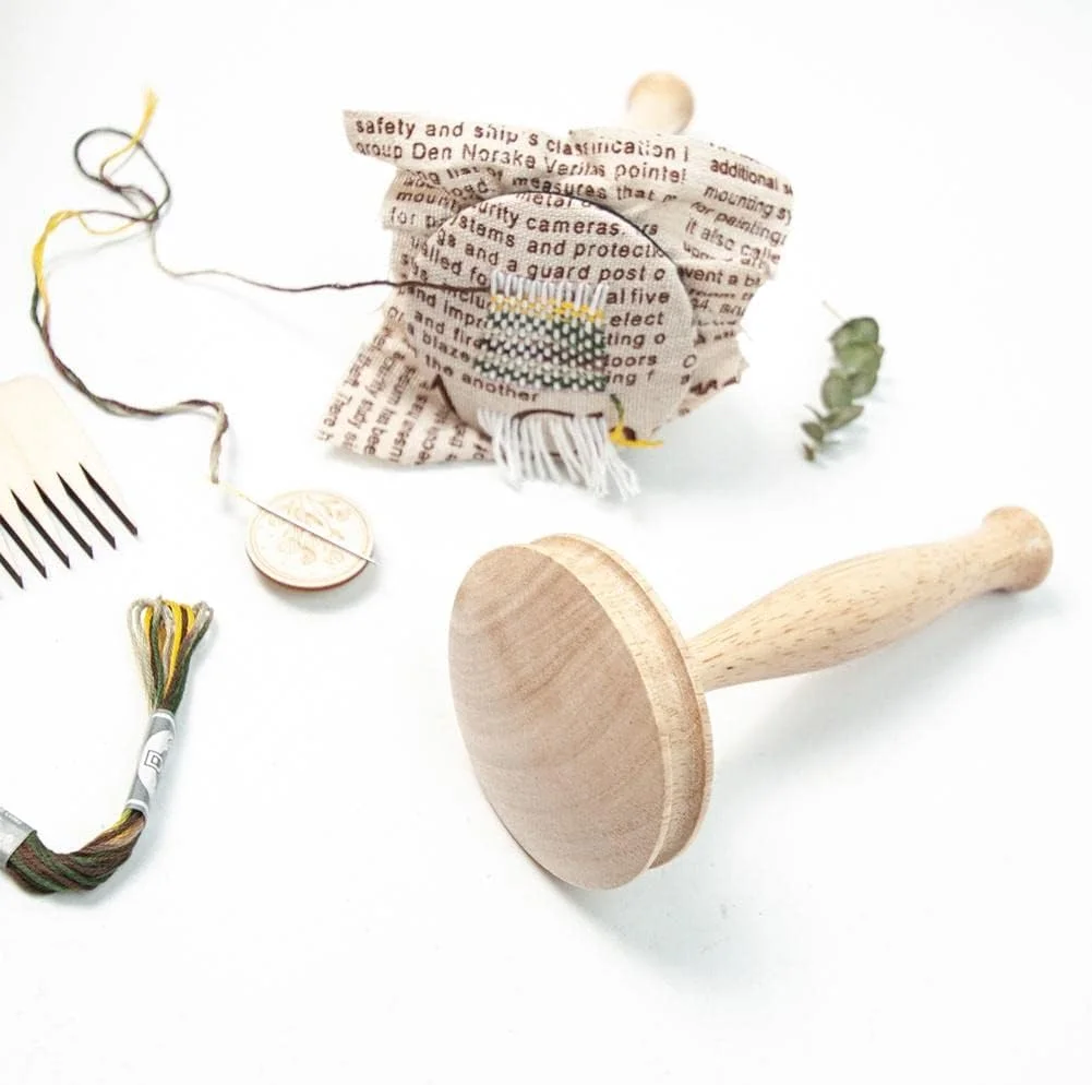 ابزار وصله جوراب مدل تخم مرغی، ابزار چهل تکه دوزی برای جوراب، تخم مرغ چوبی و سوزن نخ برای دوخت جوراب، لباس، صنایع دستی Z1T0