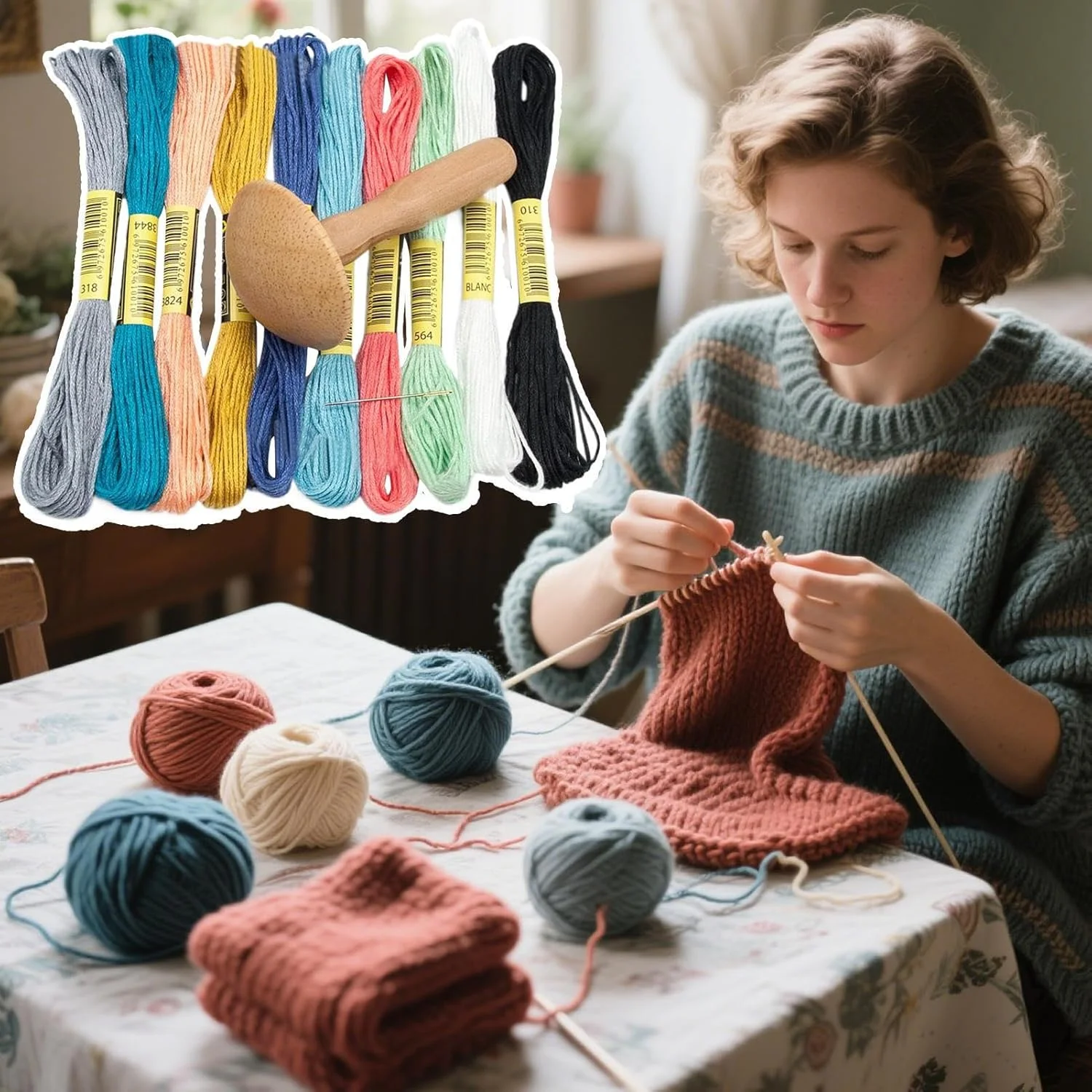 قارچ وصله زنی - ابزار خیاطی وصله زنی سوزنی چوبی | ست گلدوزی برای بزرگسالان، مناسب برای ترمیم ژاکت، شلوار، کلاه، مسافرت، هدیه به خانواده، دوستان، همکاران و همسر قارچ وصله زنی - ابزار خیاطی وصله زنی سوزنی چوبی | ست گلدوزی برای بزرگسالان، مناسب برای ترمیم ژاکت، شلوار، کلاه، مسافرت، هدیه به خانواده، دوستان، همکاران و همسر