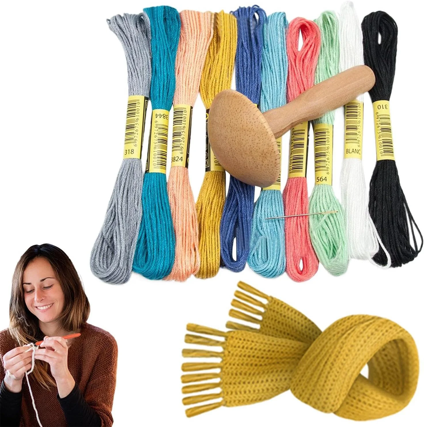 قارچ وصله زنی - ابزار خیاطی وصله زنی سوزنی چوبی | ست گلدوزی برای بزرگسالان، مناسب برای ترمیم ژاکت، شلوار، کلاه، مسافرت، هدیه به خانواده، دوستان، همکاران و همسر قارچ وصله زنی - ابزار خیاطی وصله زنی سوزنی چوبی | ست گلدوزی برای بزرگسالان، مناسب برای ترمیم ژاکت، شلوار، کلاه، مسافرت، هدیه به خانواده، دوستان، همکاران و همسر