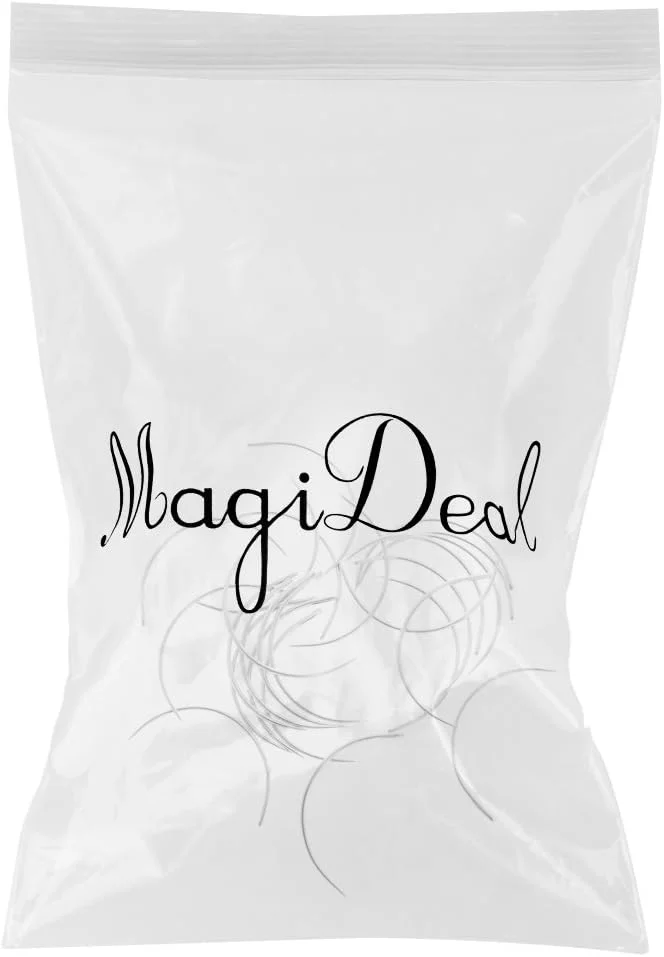 بسته 25 عددی سوزن های روکش دوزی تشک منحنی نوع C - نقره ای، 3 اینچ بسته 25 عددی سوزن های روکش دوزی تشک منحنی نوع C - نقره ای، 3 اینچ