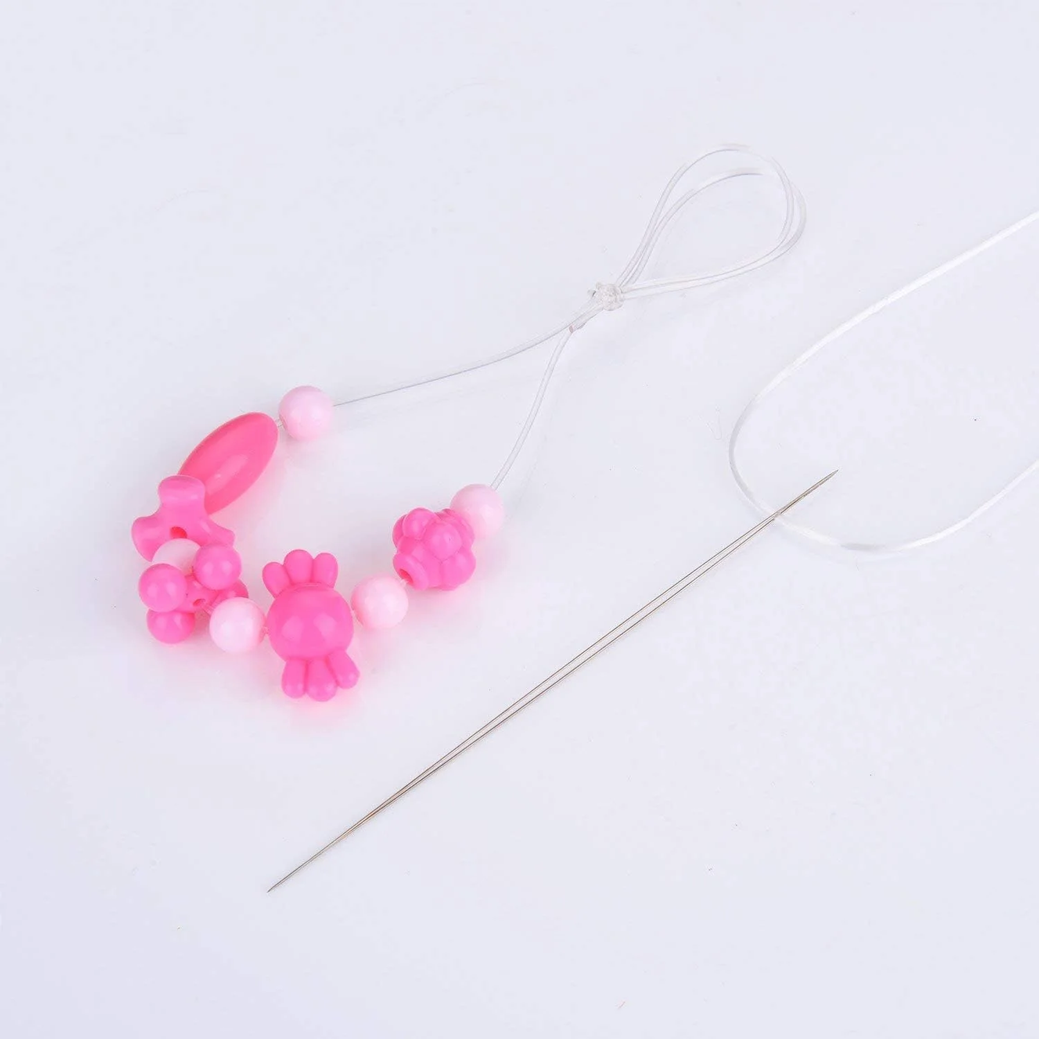 Beadsnfashion 4 عدد سوزن مهرهبافی چشم بزرگ استیل ضد زنگ 4.5 اینچی برای گلدوزی و مهرهبافی Beadsnfashion 4 عدد سوزن مهرهبافی چشم بزرگ استیل ضد زنگ 4.5 اینچی برای گلدوزی و مهرهبافی